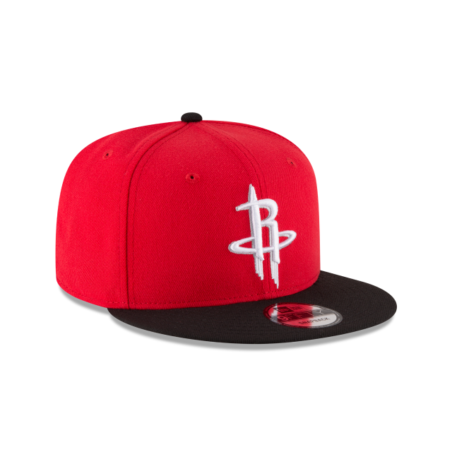 Houston Rockets NBA New Era Men's Black/Red 9Fifty Two Tone Snapback