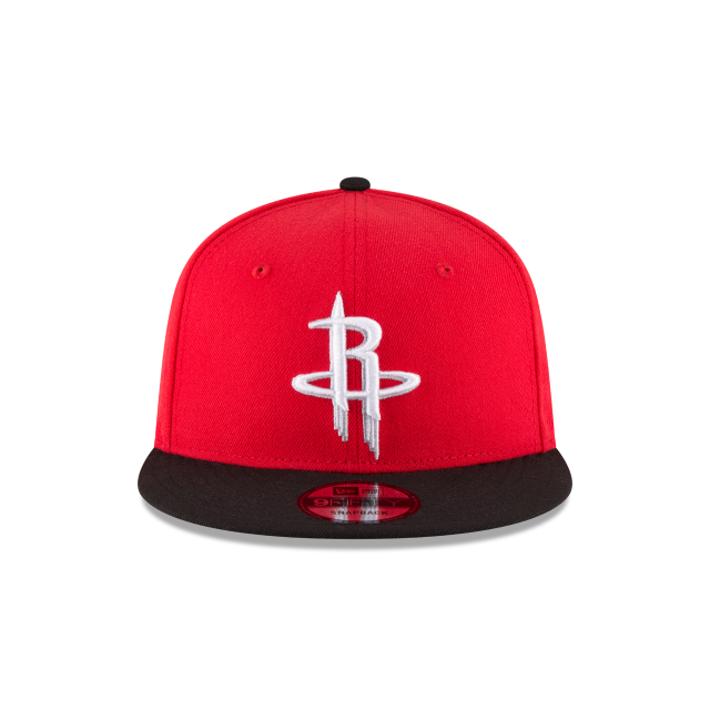 Houston Rockets NBA New Era Men's Black/Red 9Fifty Two Tone Snapback