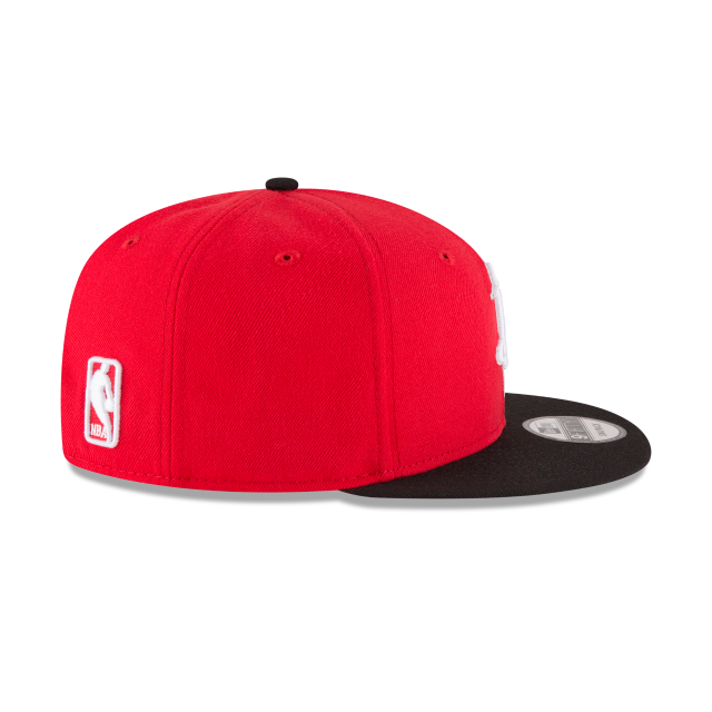 Houston Rockets NBA New Era Men's Black/Red 9Fifty Two Tone Snapback