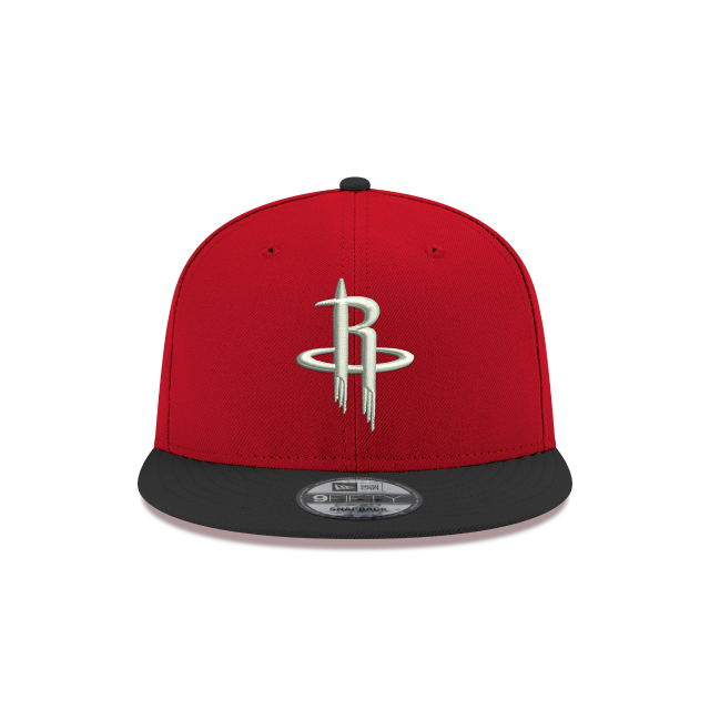 Houston Rockets NBA New Era Men's Black/Scarlet 9Fifty Two Tone Snapback