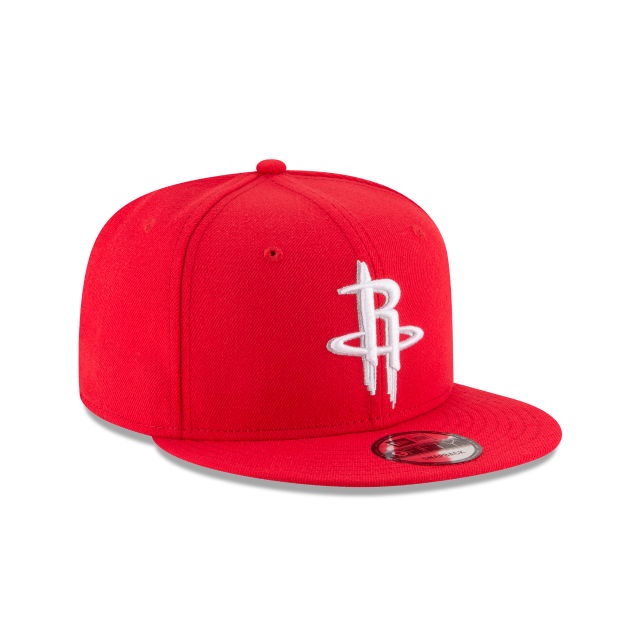 Houston Rockets NBA New Era Men's Red 9Fifty Basic Snapback