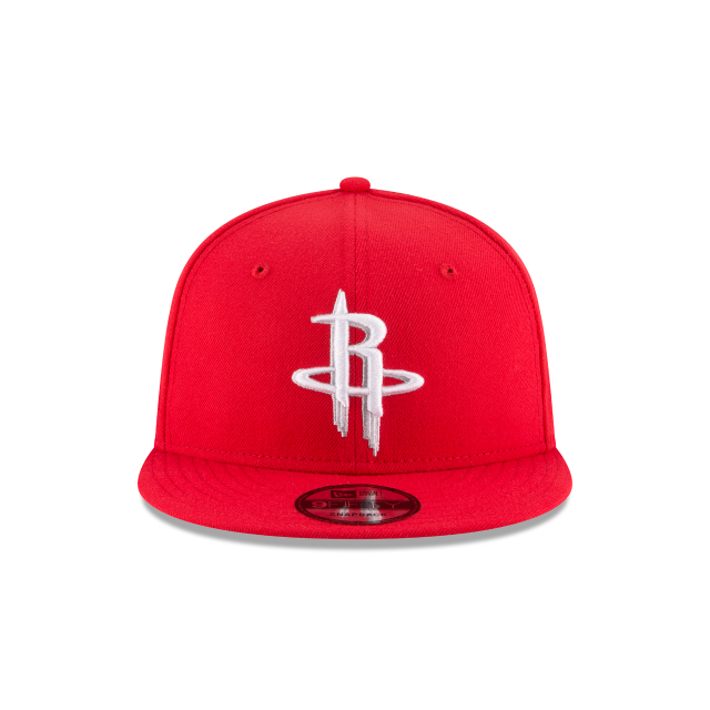 Houston Rockets NBA New Era Men's Red 9Fifty Basic Snapback