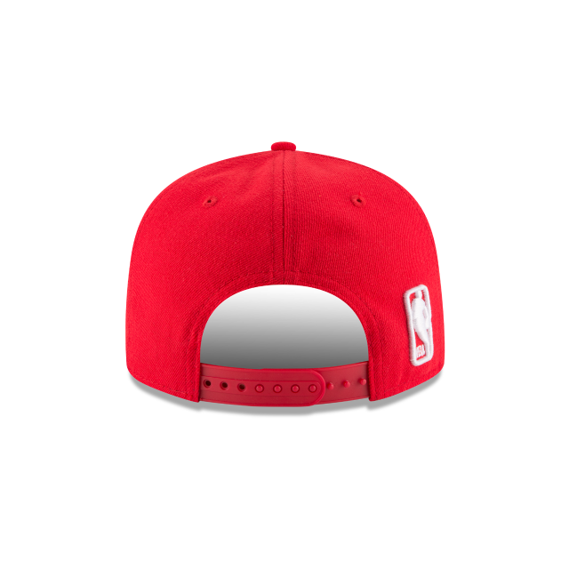 Houston Rockets NBA New Era rouge 9Fifty Basic Snapback pour hommes