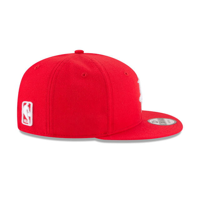 Houston Rockets NBA New Era Men's Red 9Fifty Basic Snapback