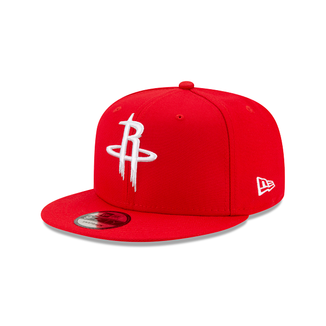 Houston Rockets NBA New Era rouge 9Fifty Basic Snapback pour hommes