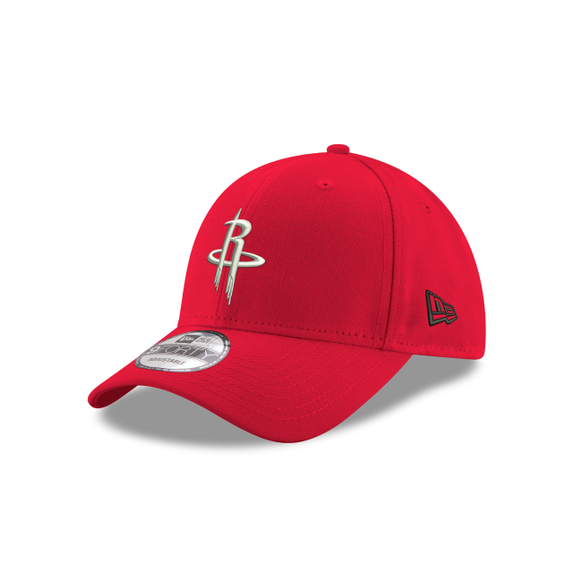 Houston Rockets NBA New Era Men's Red 9Forty The League Adjustable Hat