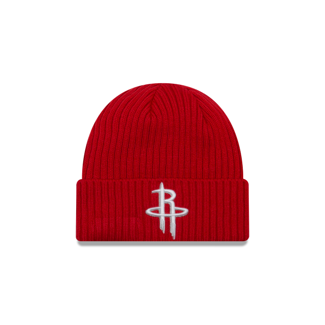 Houston Rockets NBA New Era Men's Red Core Classic Cuff Knit Beanie