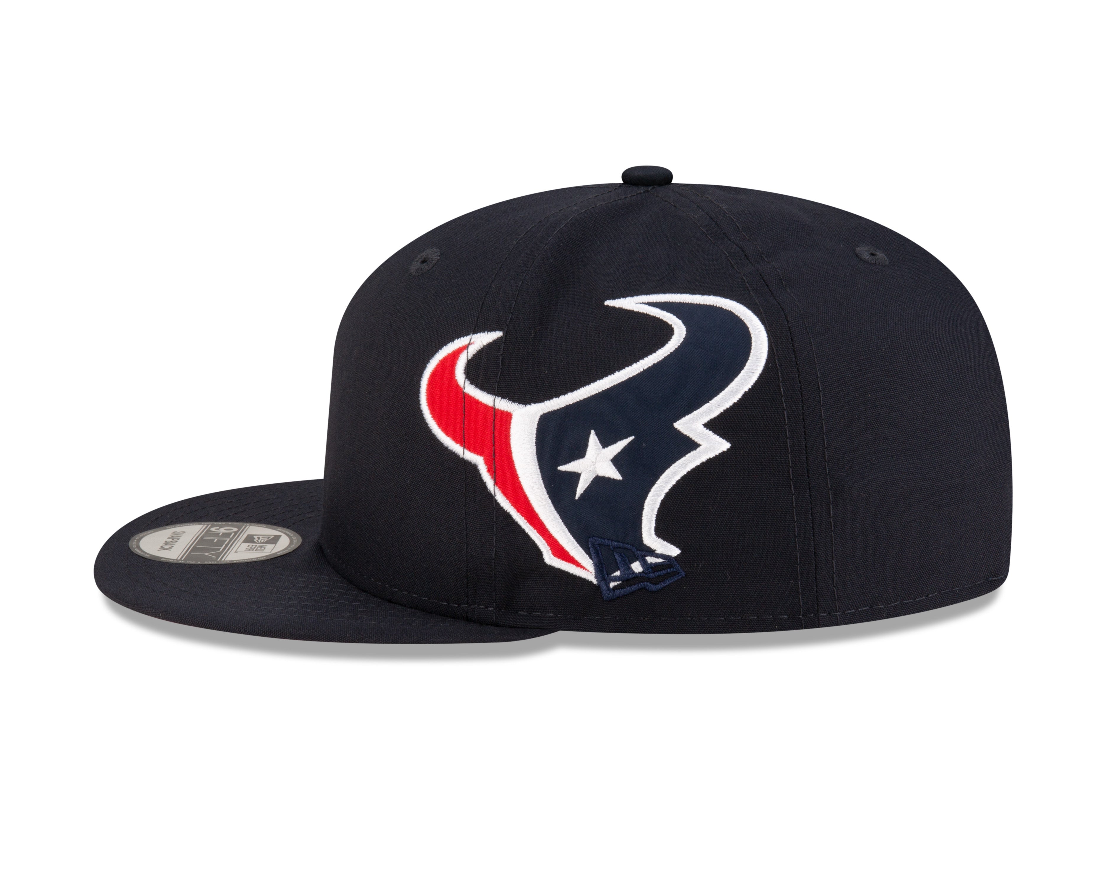 Houston Texans NFL New Era Men's Navy 9Fifty Helmet Pack Snapback