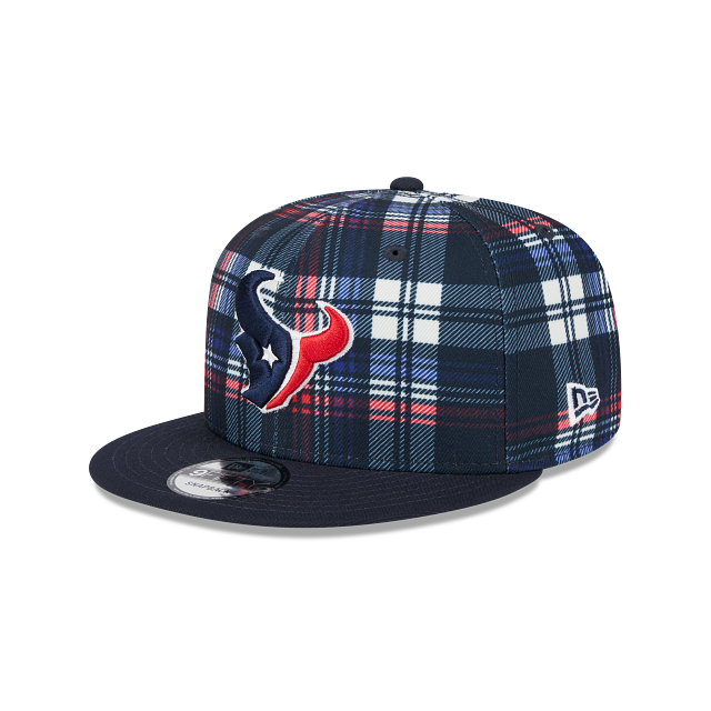 Casquette snapback NFL 9Fifty Sideline bleu marine pour homme des Houston Texans de New Era