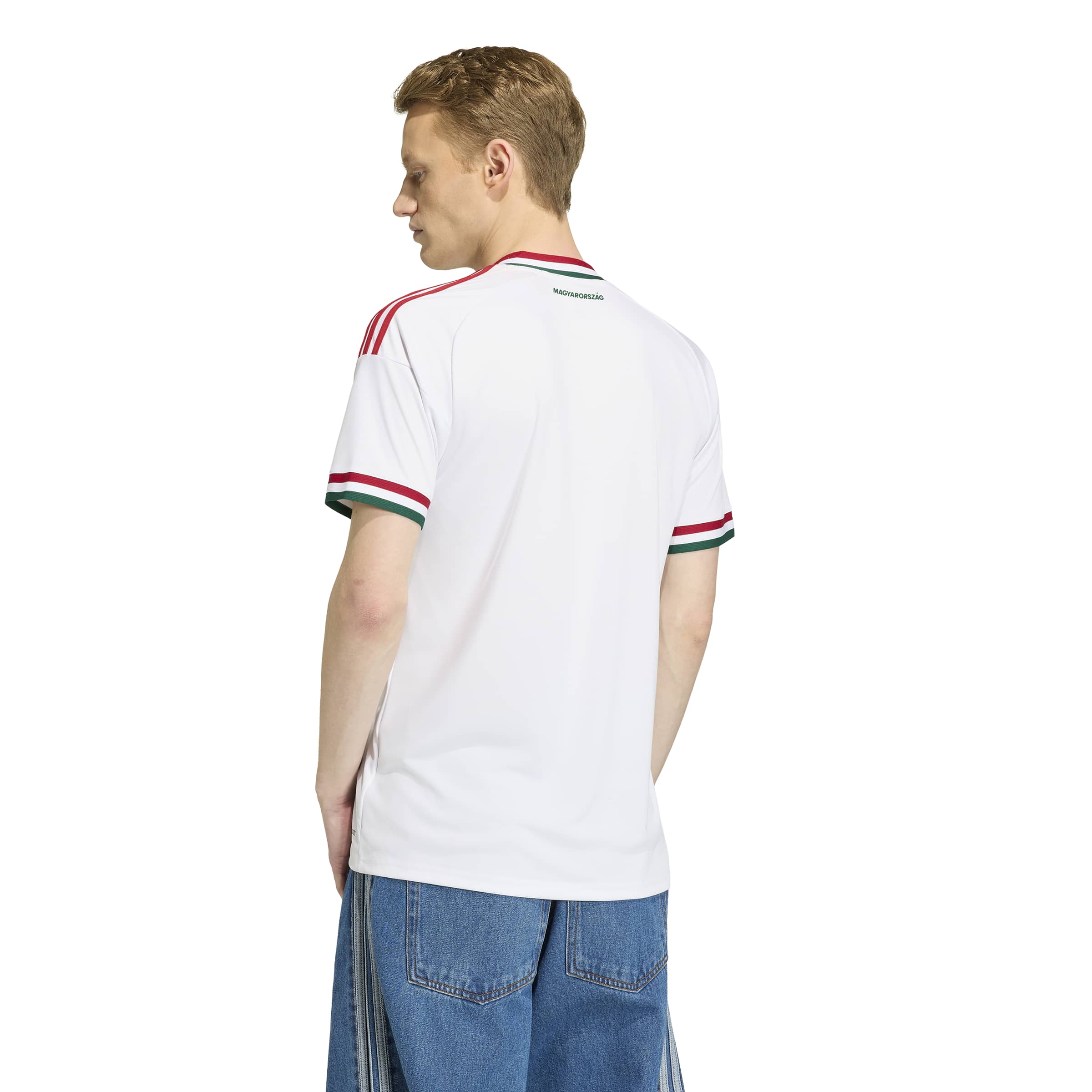 Hungary National Team FIFA Adidas Men's White 2026 Replica Away Jersey