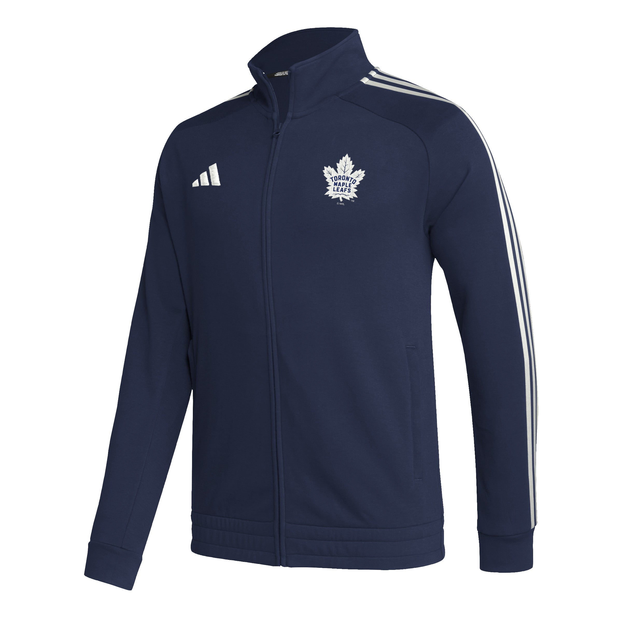 Toronto Maple Leafs NHL Adidas Men’s Navy Track Training Jacket