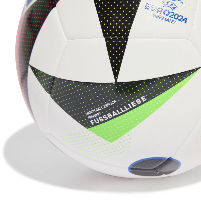 Adidas 2024 UEFA Euro Cup White Fussballliebe Training Soccer Ball