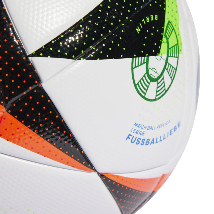 Adidas 2024 UEFA Euro Cup White Fussballliebe League Soccer Ball
