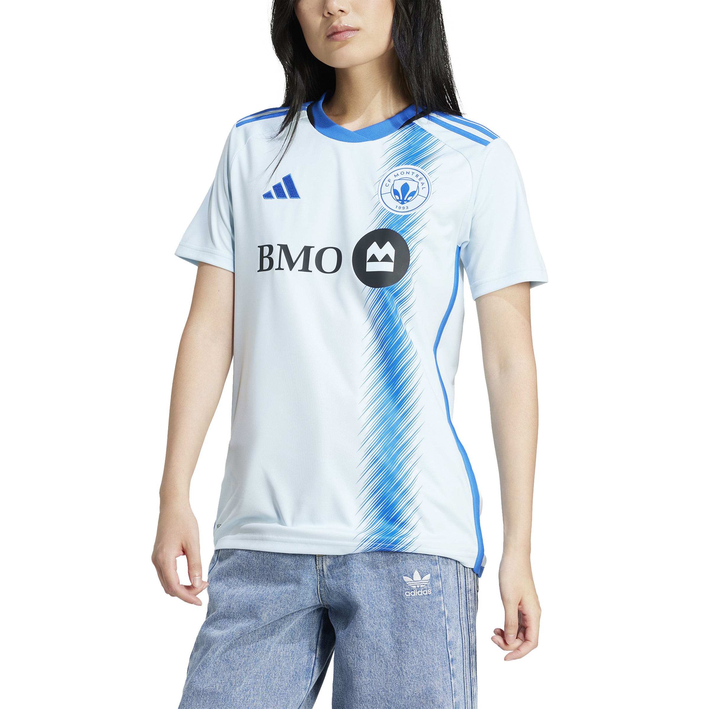 CF Montreal MLS Adidas Women's Light Blue 2024 Replica Away Jersey