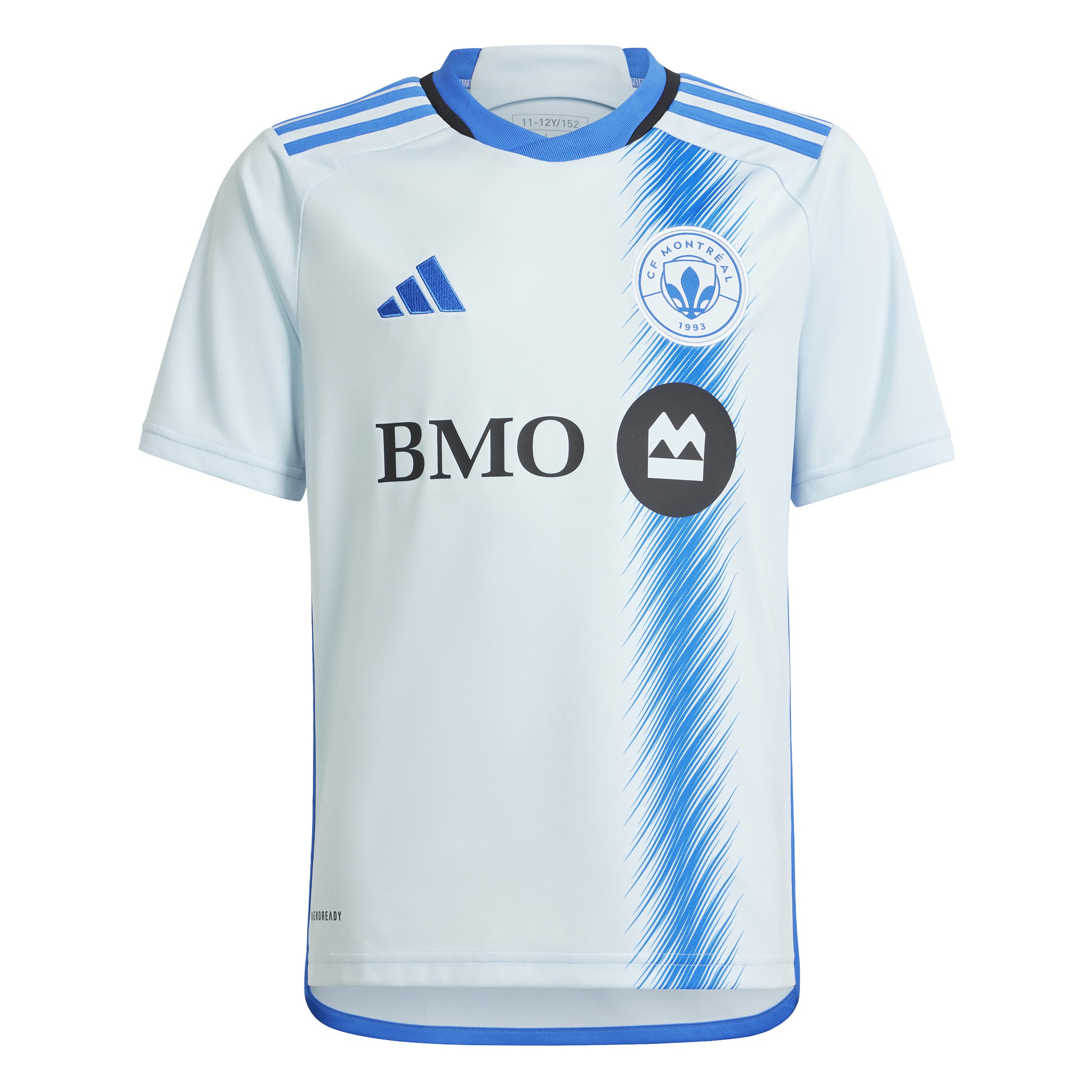 CF Montreal MLS Adidas Youth Light Blue 2024 Replica Away Jersey