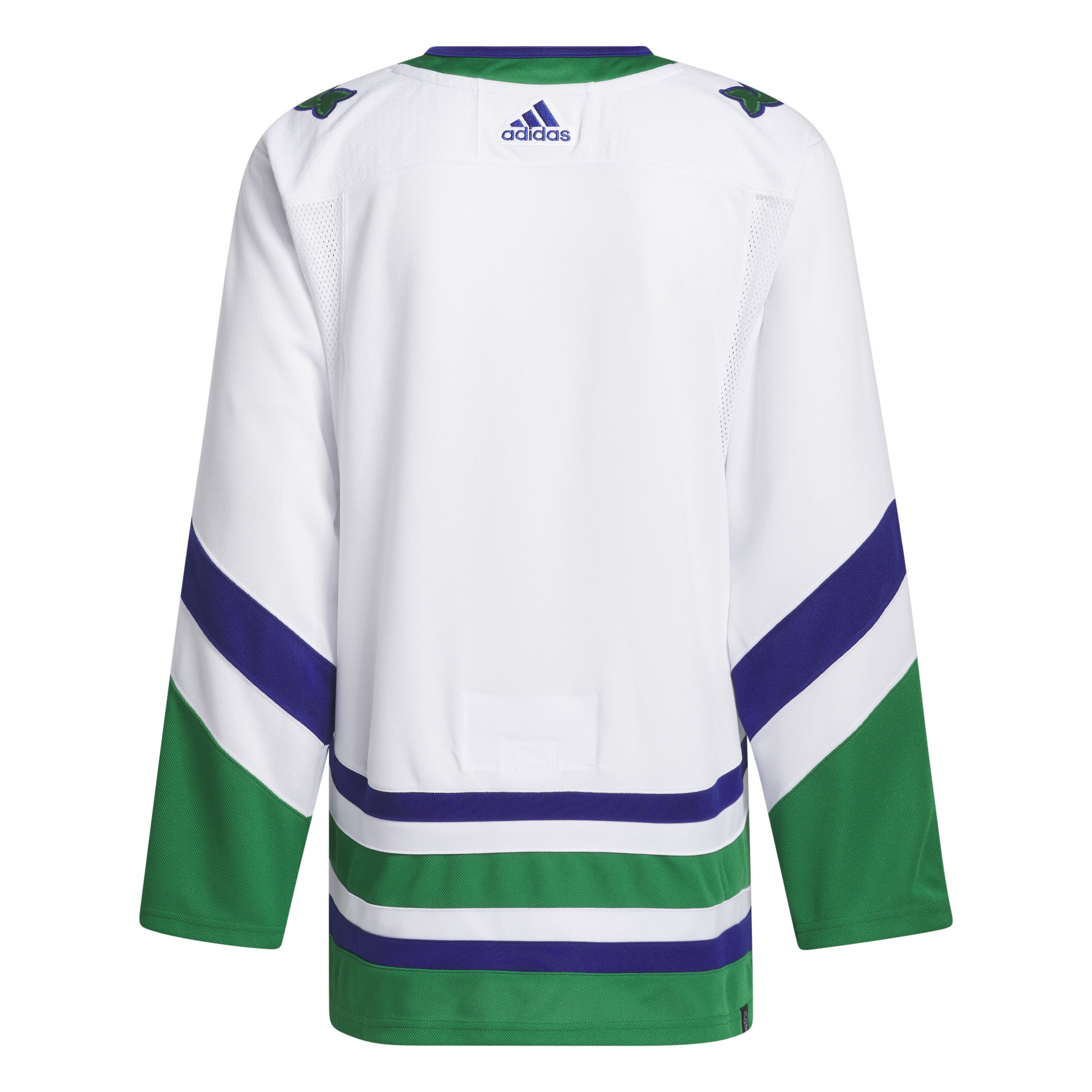 Maillot Pro authentique blanc Primegreen Whalers LNH Adidas des Hurricans de la Caroline pour hommes