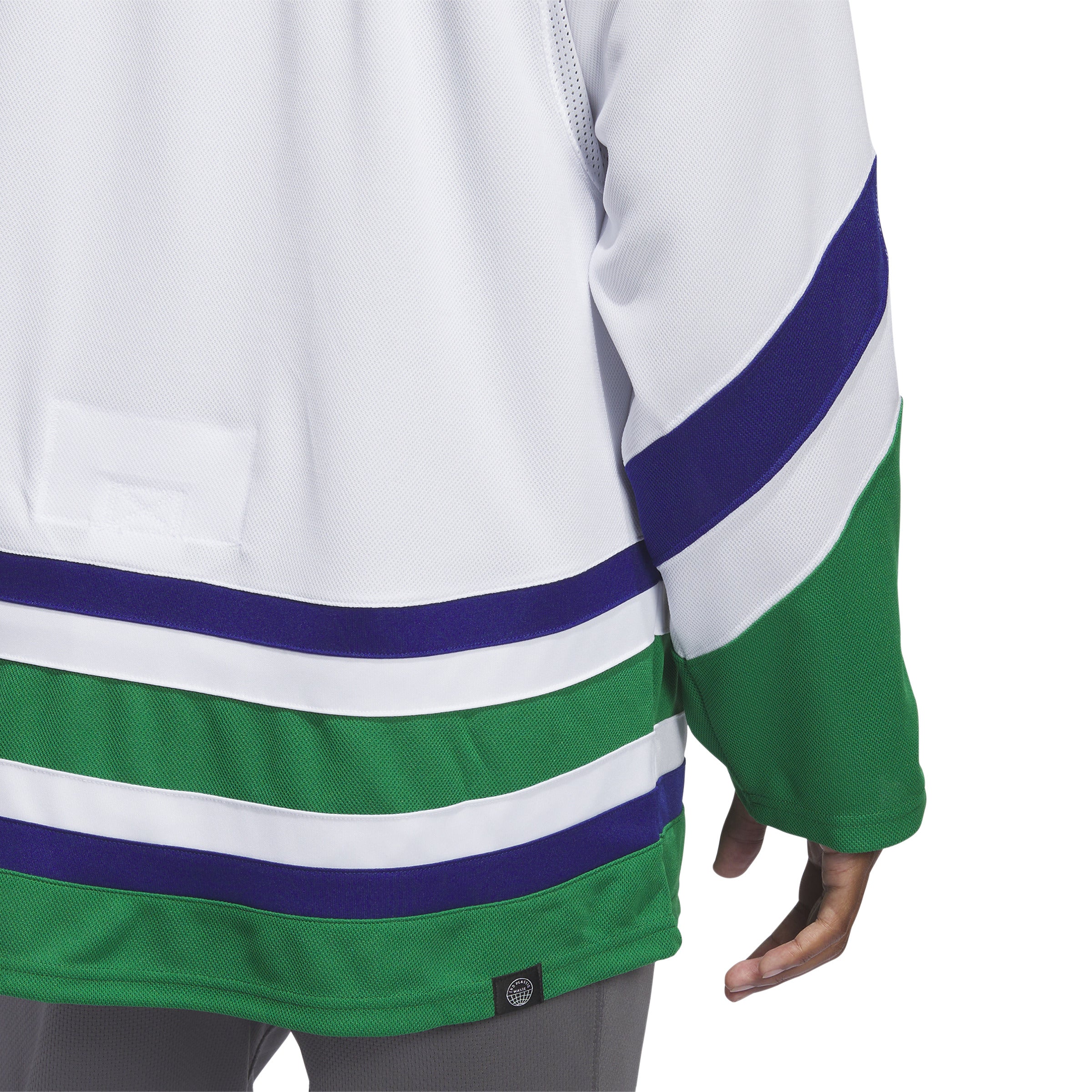 Carolina Hurricans NHL Adidas Men's White Primegreen Whalers Authentic Pro Jersey