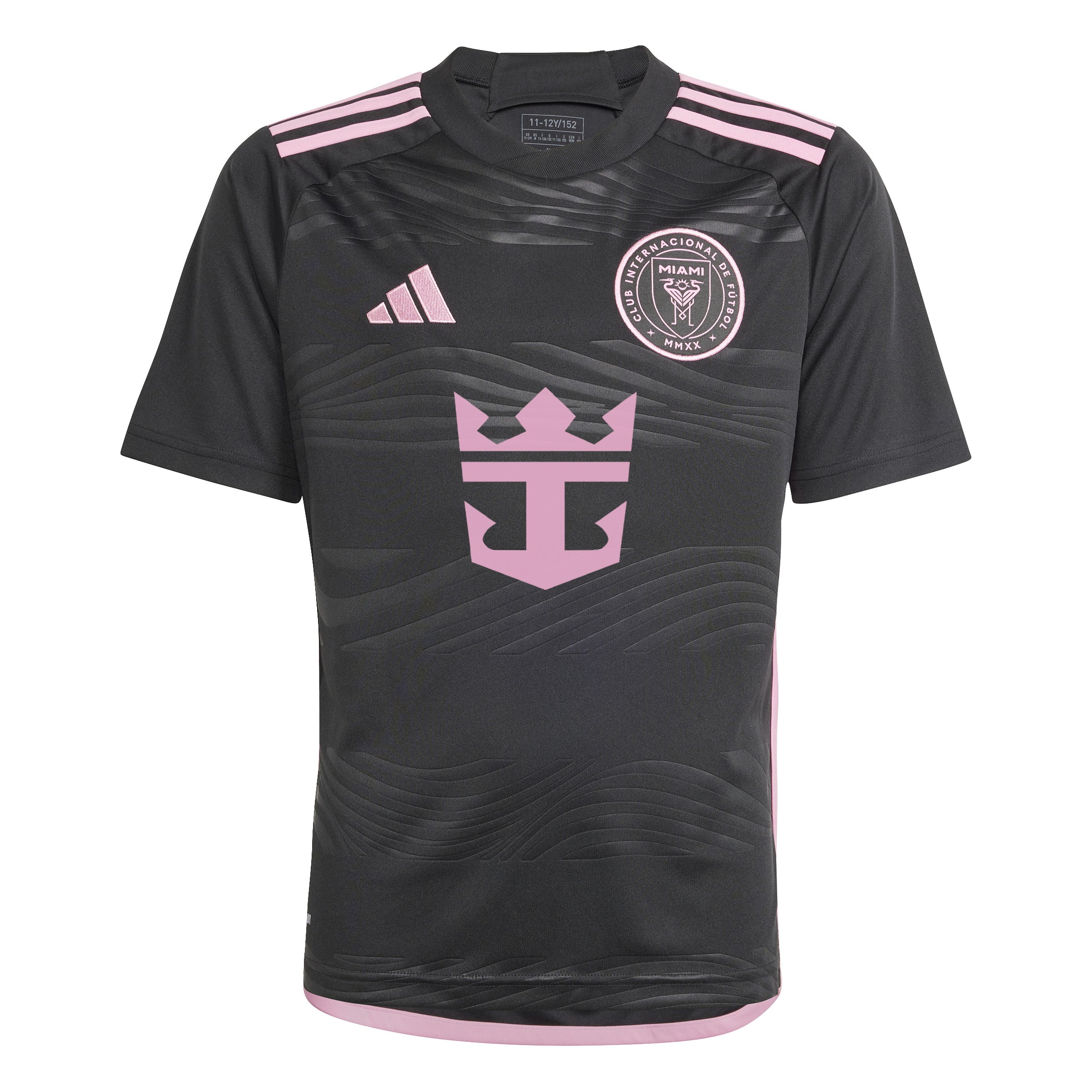 Inter Miami FC 2024 MLS Adidas Junior Noir Maillot Réplique a l'étranger