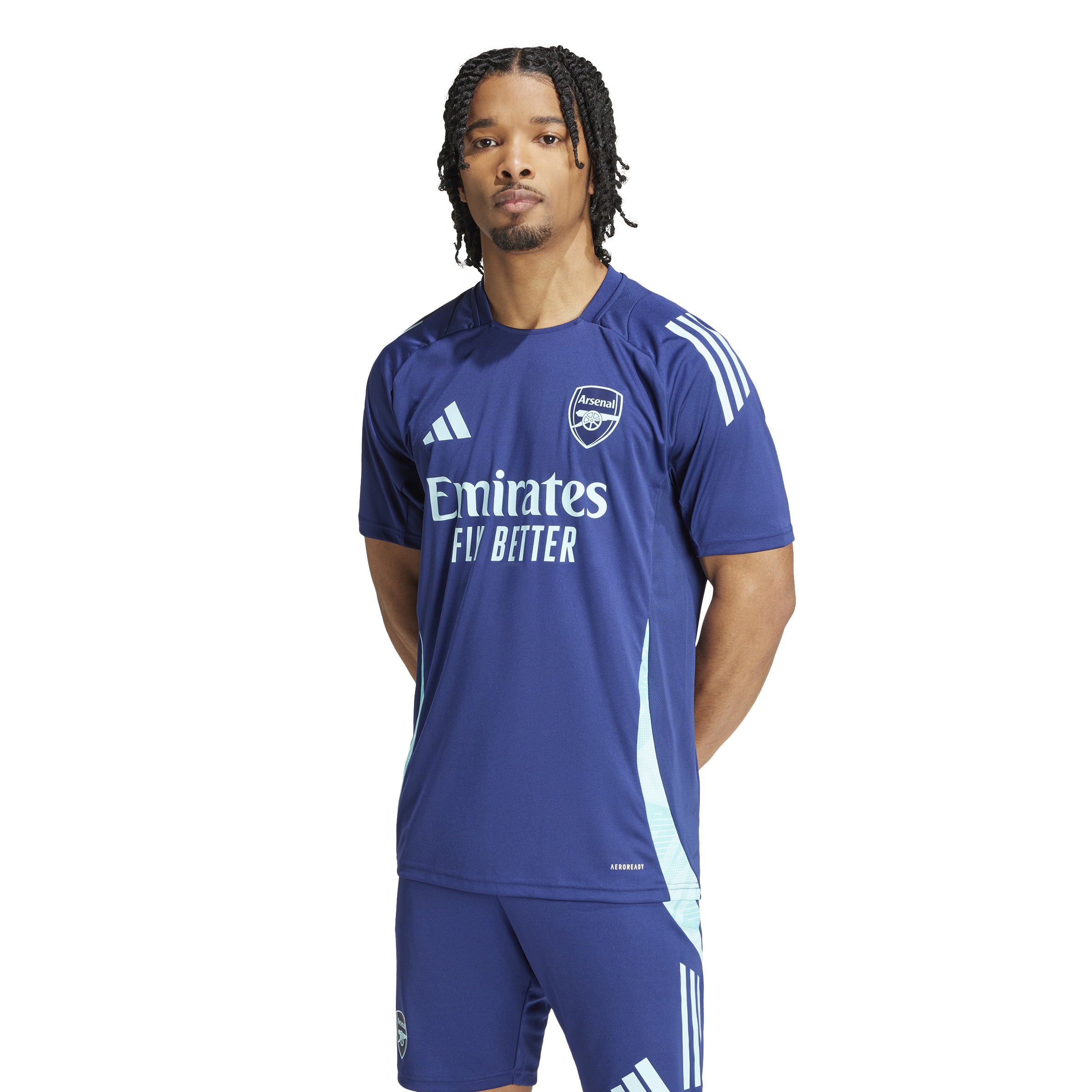 Arsenal FC EPL Adidas Men's Navy Tiro 2024 Training Jersey