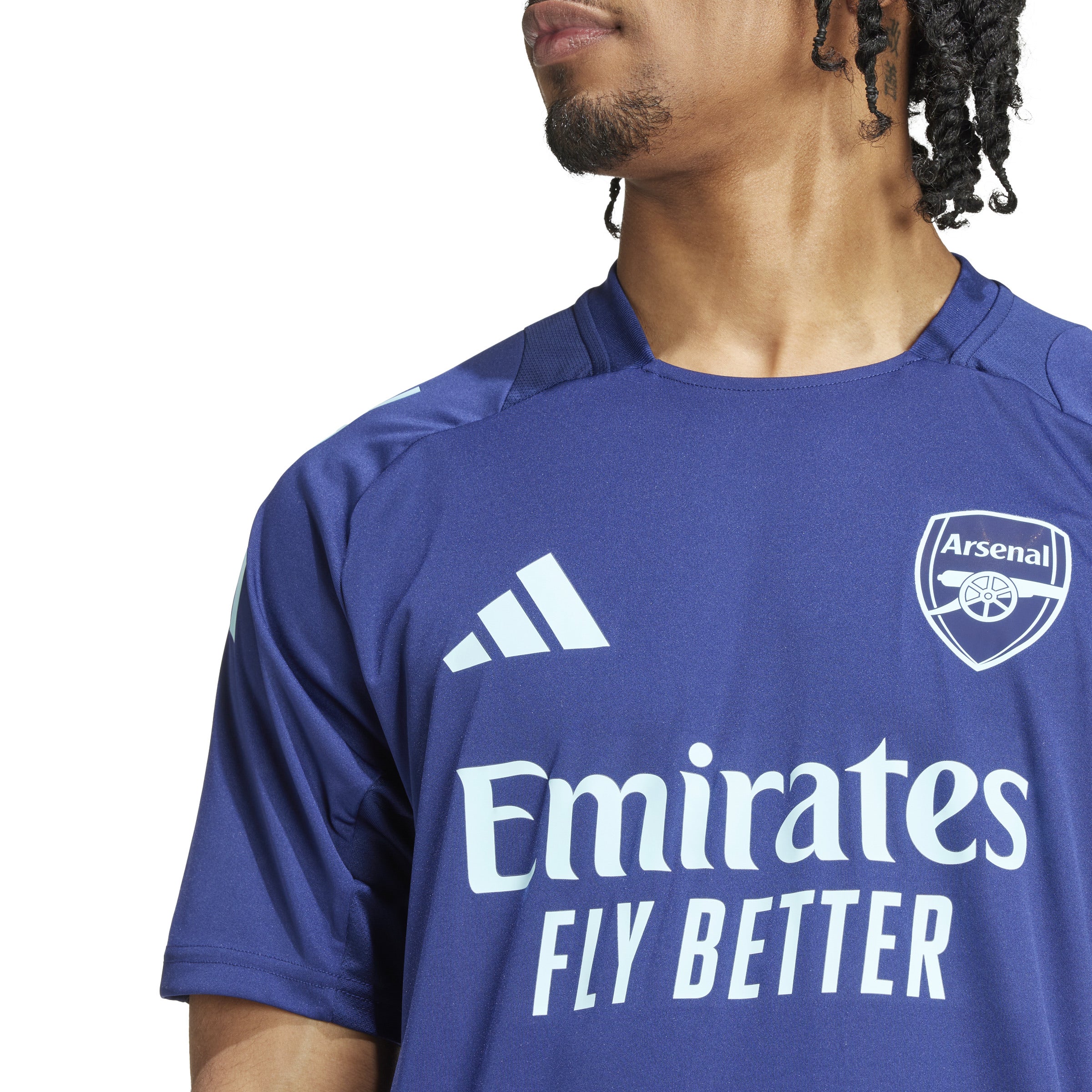 Arsenal FC EPL Adidas Men's Navy Tiro 2024 Training Jersey