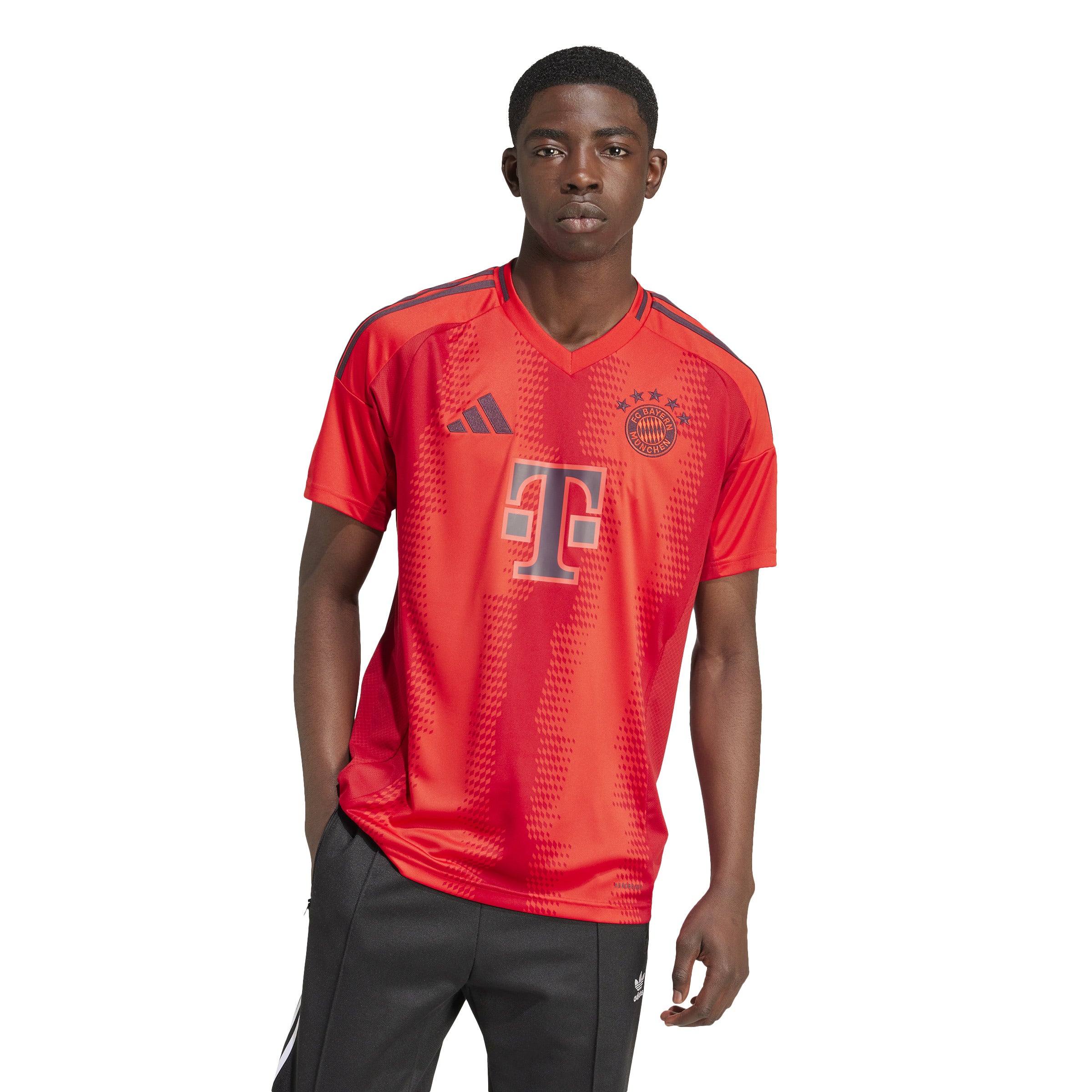 Maillot réplique Bayern Munich Bundesliga Adidas rouge 2024/25 pour homme