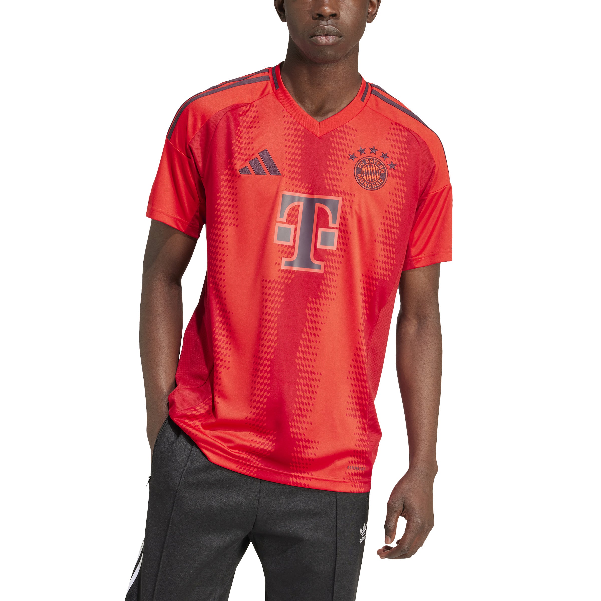 Maillot réplique Bayern Munich Bundesliga Adidas rouge 2024/25 pour homme