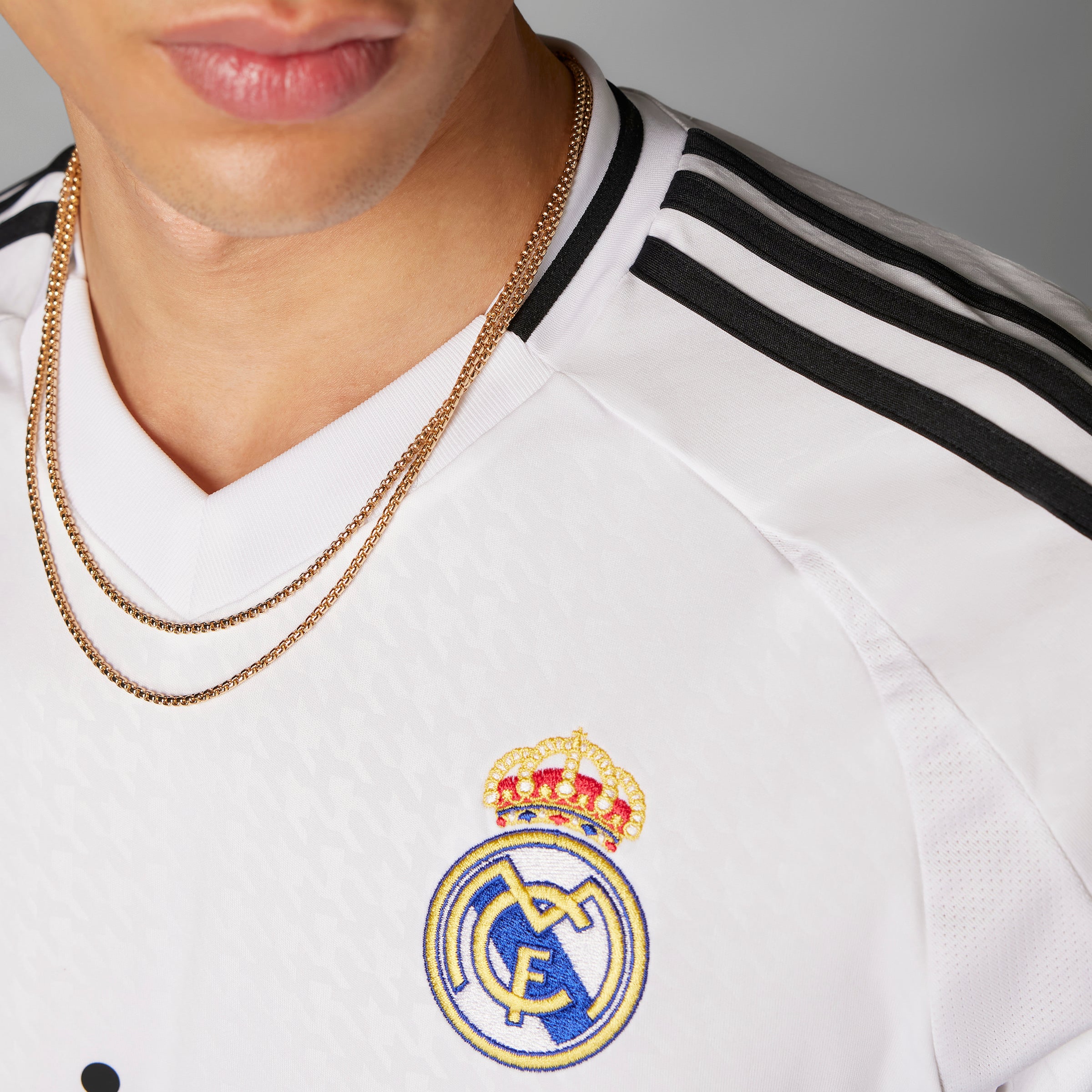 Real Madrid La Liga Adidas Men's White 2024/25 Replica Jersey