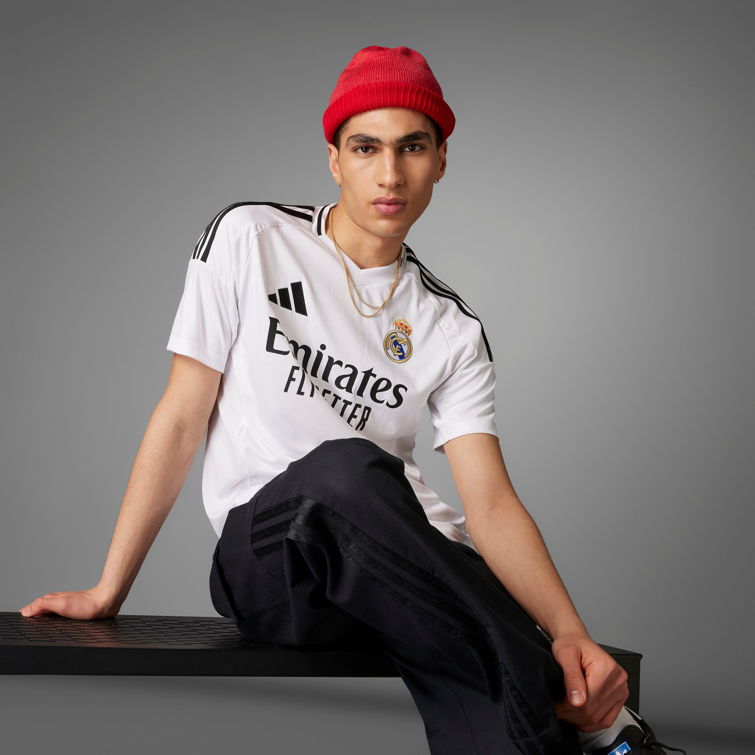 Real Madrid La Liga Adidas Réplique maillot blanc 2024/25 pour homme