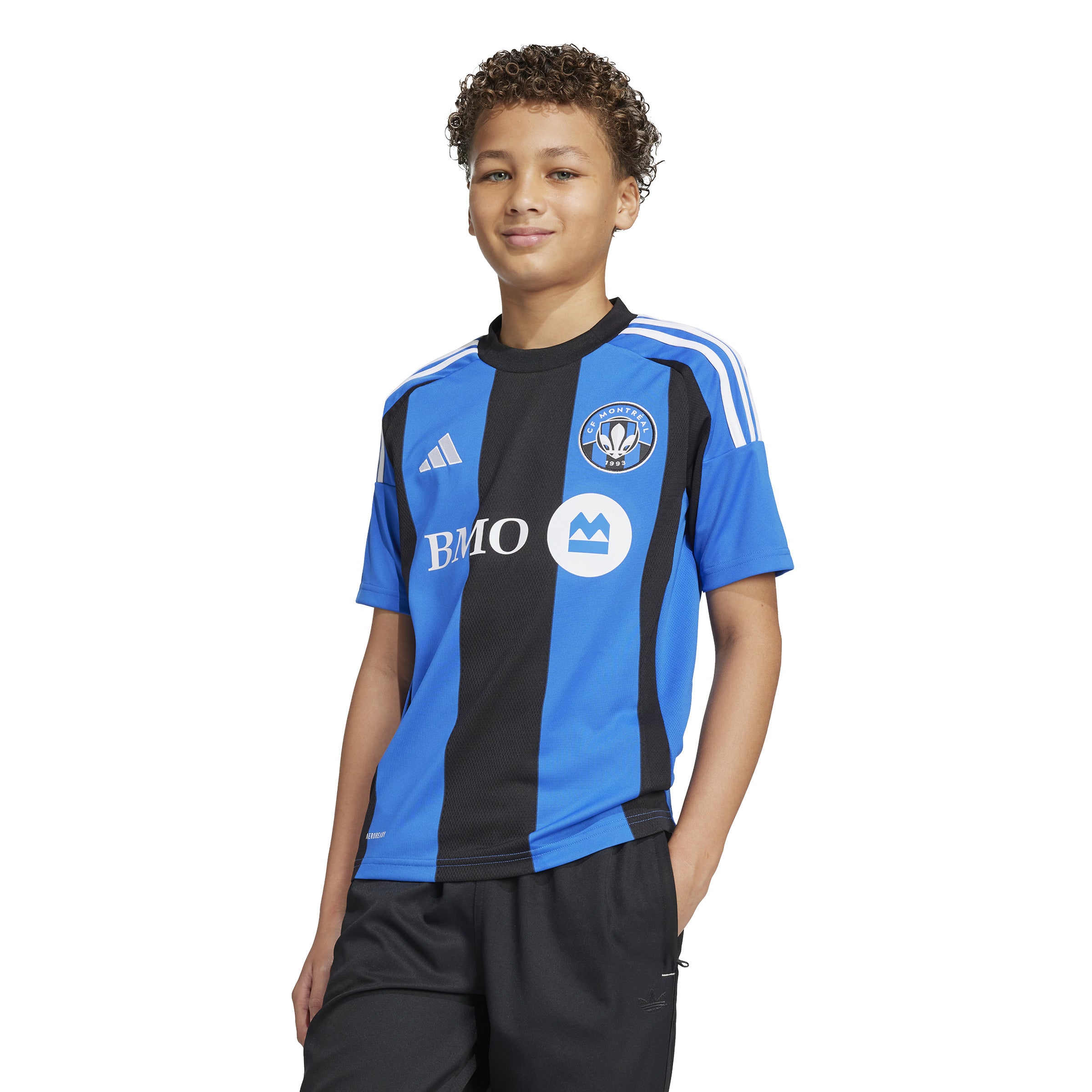 CF Montréal MLS Adidas Youth Navy 2025 Réplique Maillot a l'étranger