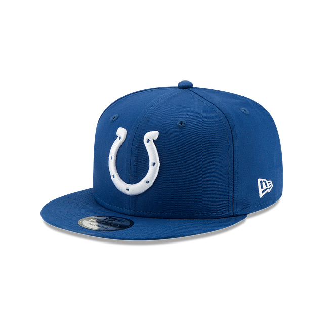 Indianapolis Colts NFL New Era Royal 9Fifty Basic Snapback pour hommes