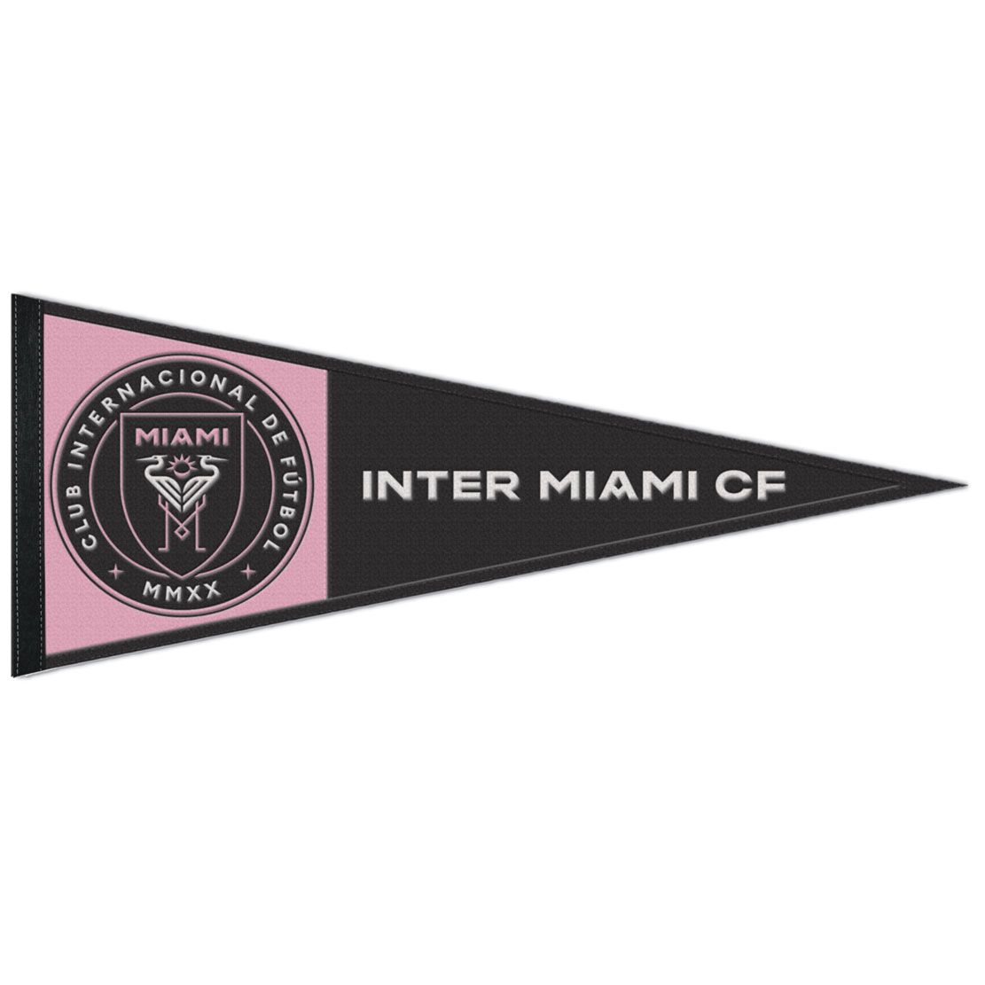 Inter Miami FC MLS WinCraft 13"x32" Wool Primary Logo Pennant