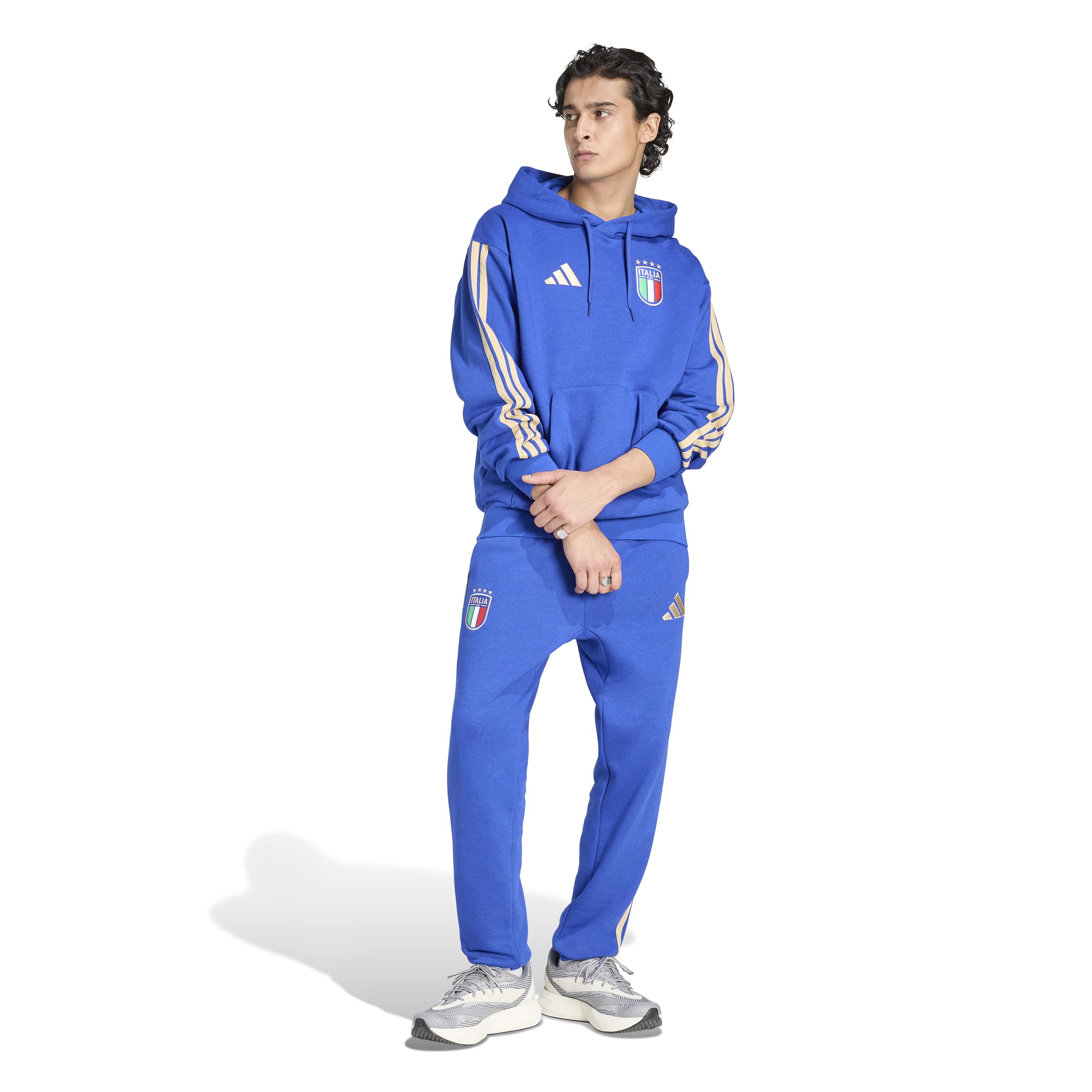 Italy National Team FIFA Adidas Men's Blue DNA Pants