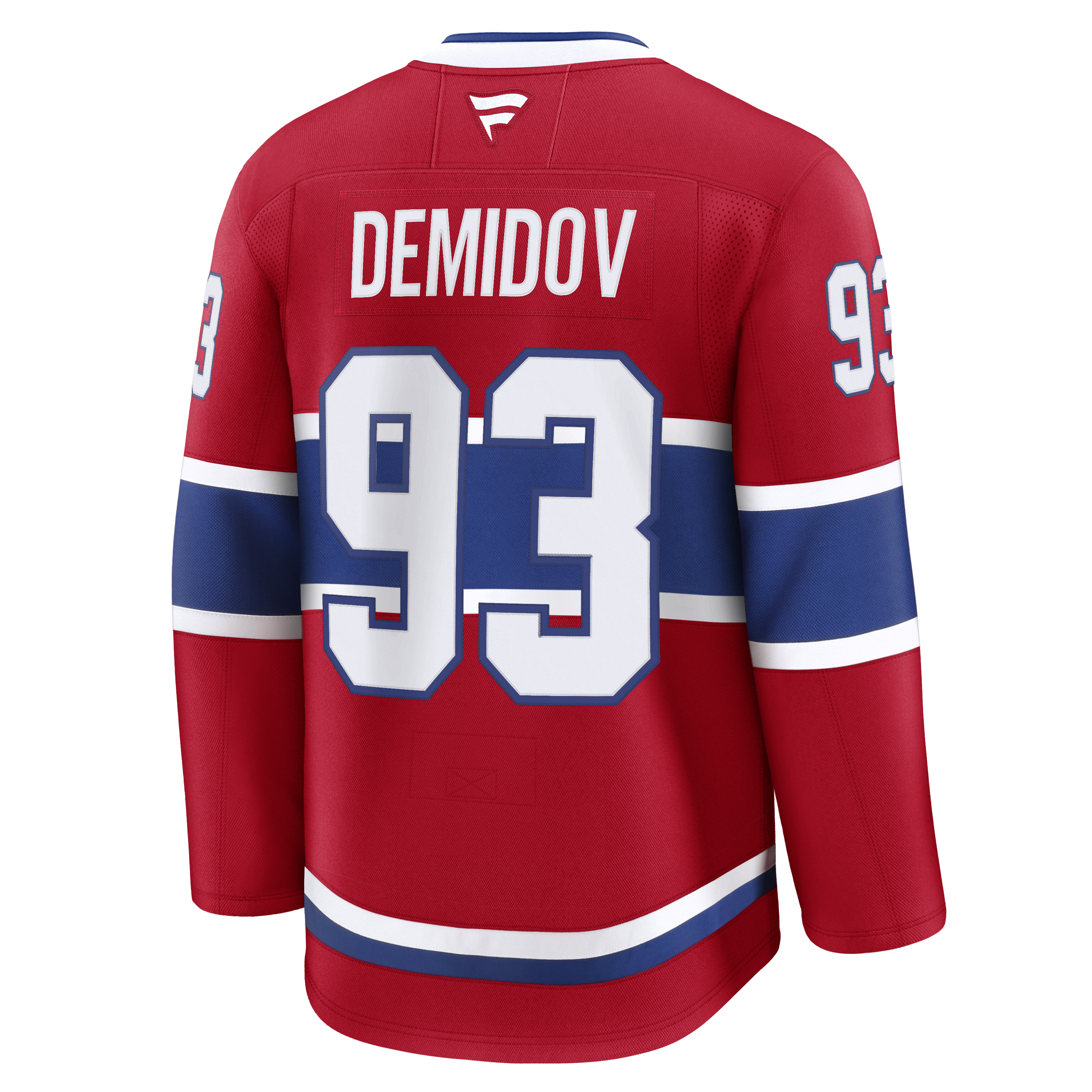 Ivan Demidov Montreal Canadiens NHL Fanatics Branded Men's Red Premium Jersey