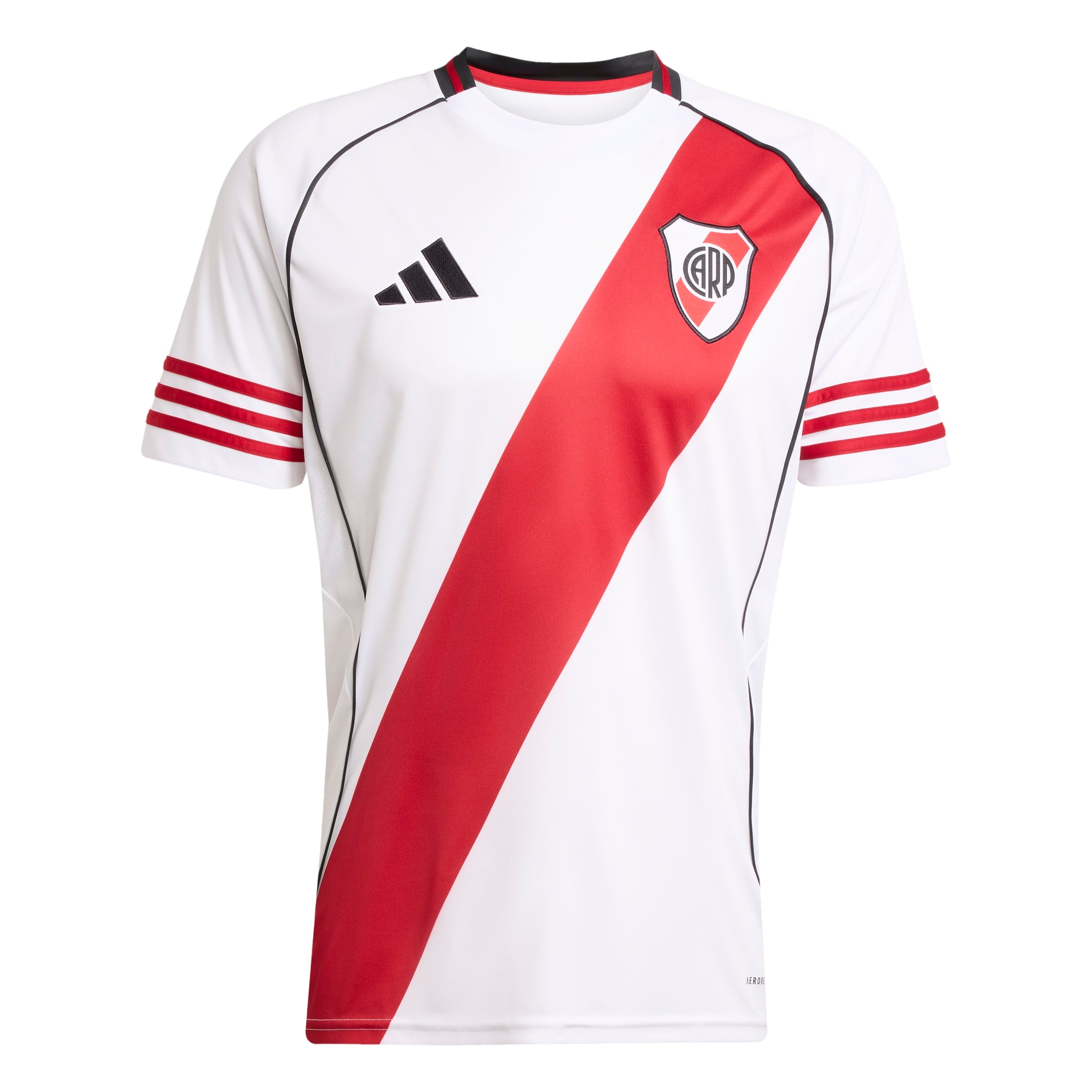 Club Atlético River Plate LPF Adidas Men's White 2025/26 Home Replica Jersey