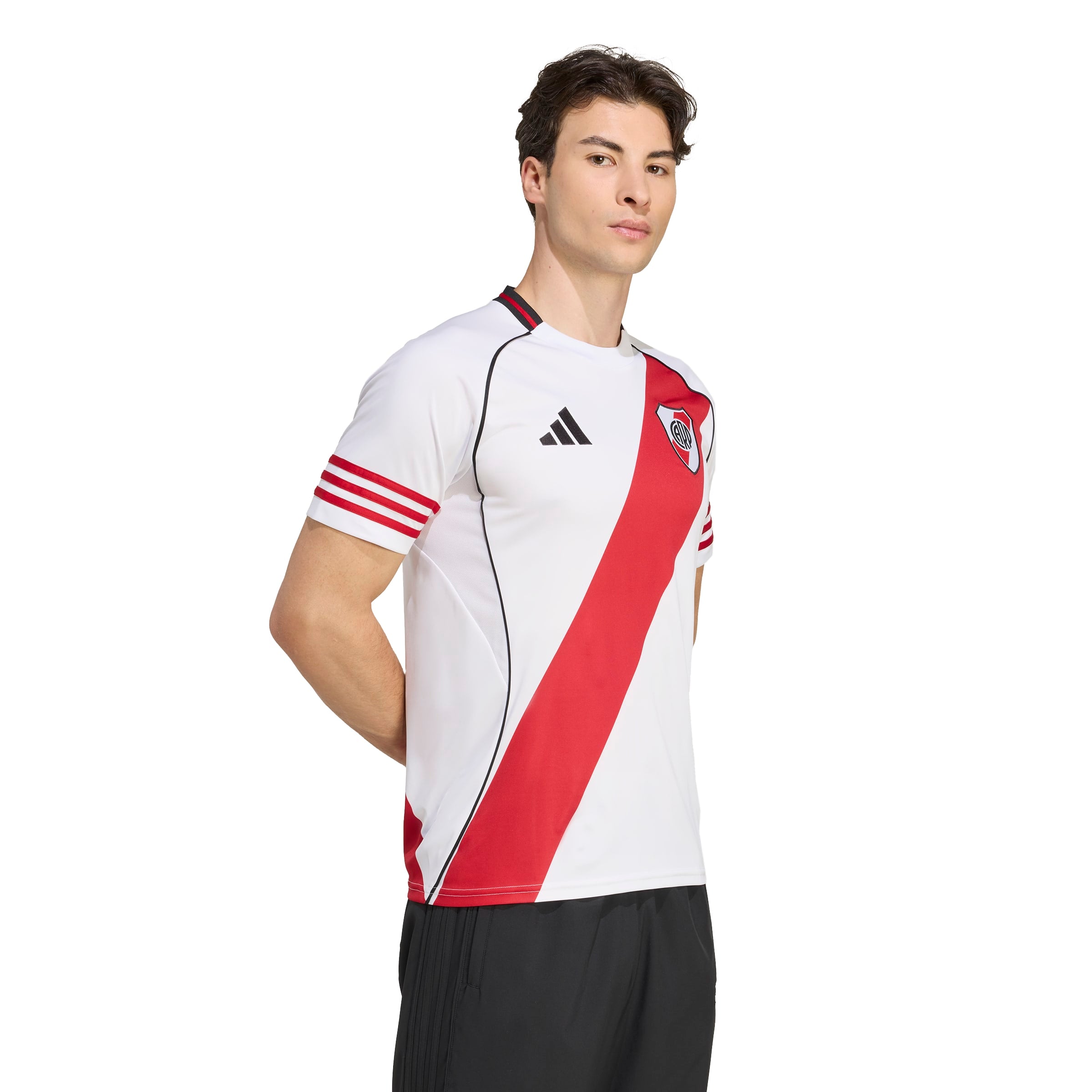 Club Atlético River Plate LPF Adidas Men's White 2025/26 Home Replica Jersey