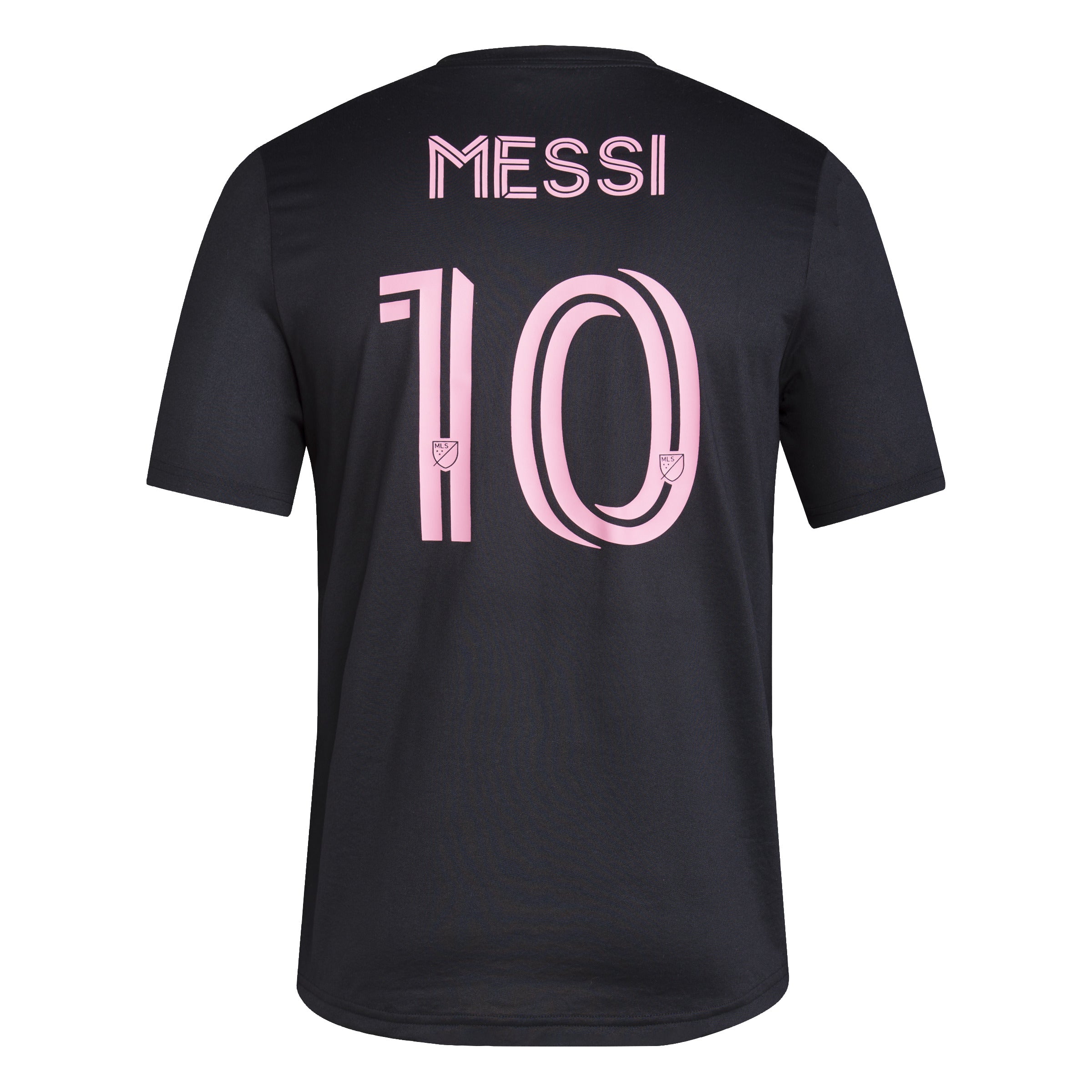 T-shirt noir pour homme Lionel Messi Inter Miami FC MLS Adidas