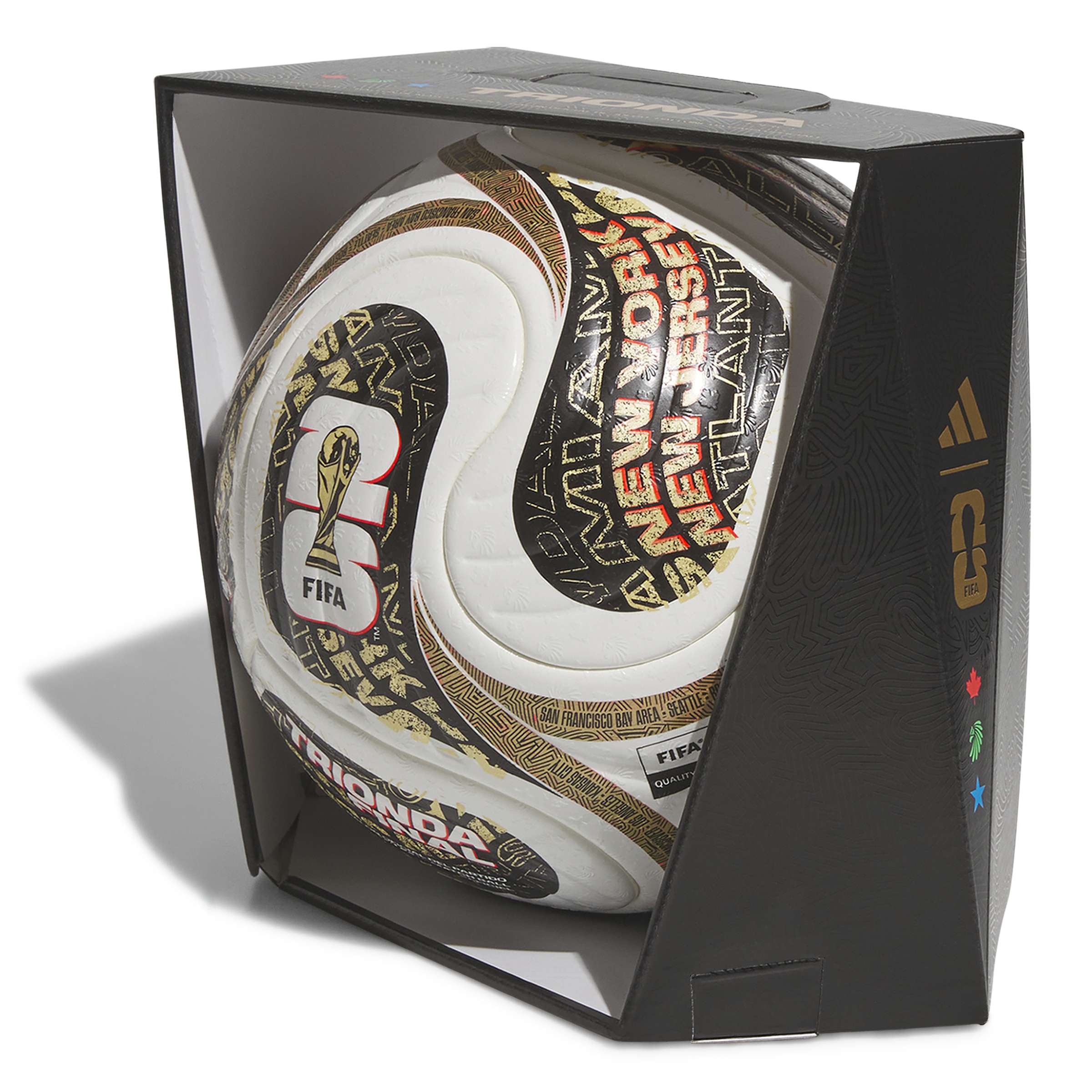 Adidas 2026 FIFA World Cup Finals Trionda Pro Soccer Ball