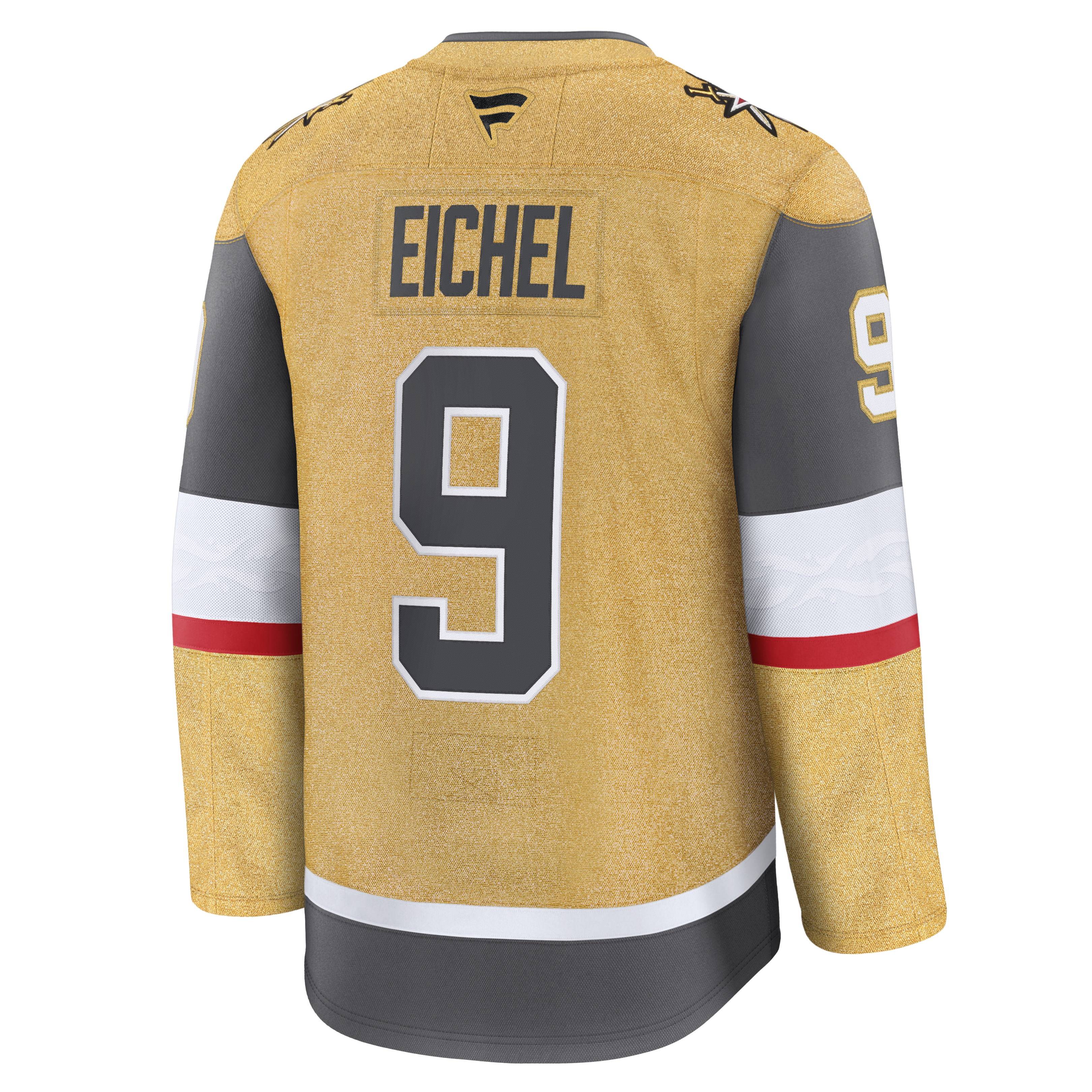 Jack Eichel Las Vegas Golden Knights NHL Fanatics Branded Men's Gold Premium Jersey