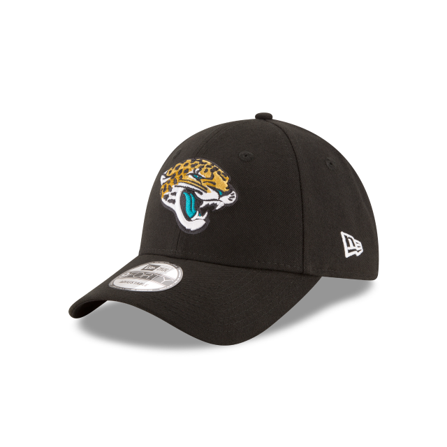 Jacksonville Jaguars NFL New Era Men's Black 9Forty The League Adjustable Hat