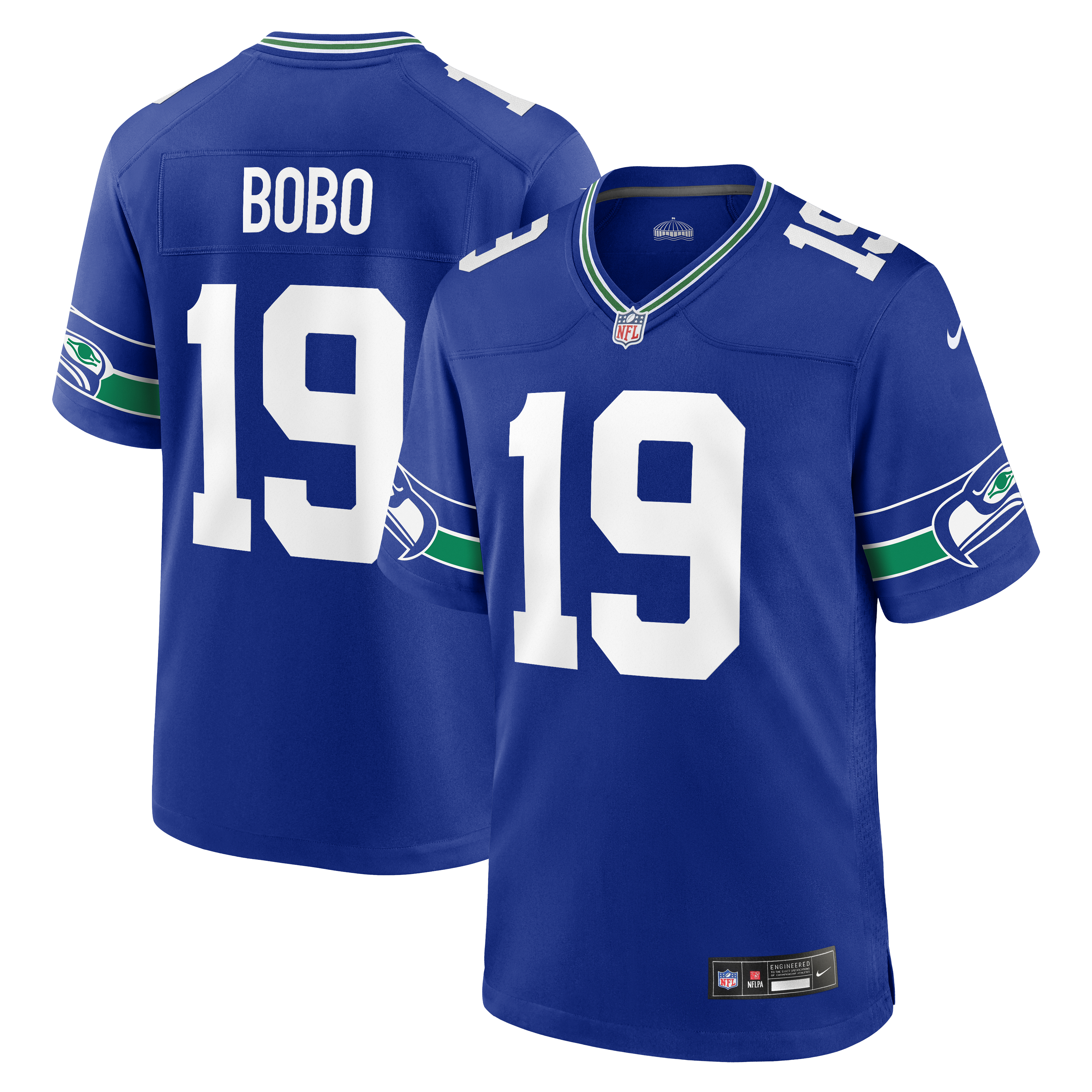 Jake Bobo Seattle Seahawks NFL Nike Men's Royal Blue Alternate Game Jersey