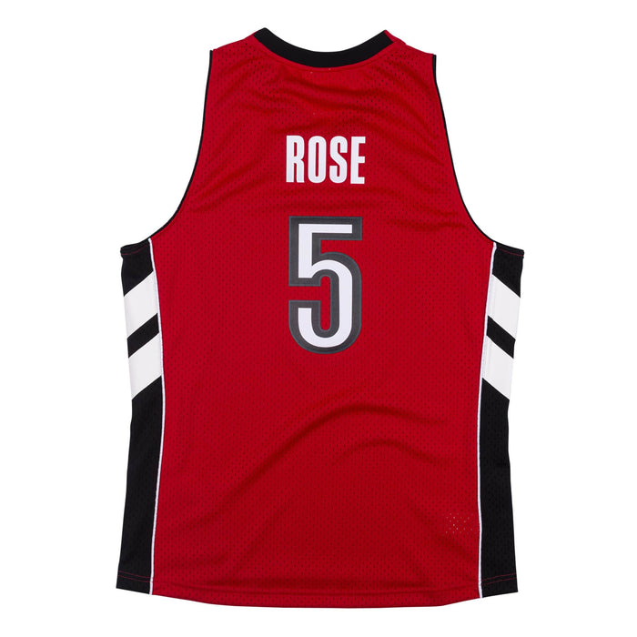 Jalen Rose Toronto Raptors NBA Mitchell & Ness Men's Red 2004-05 Hardwood Classics Swingman Jersey
