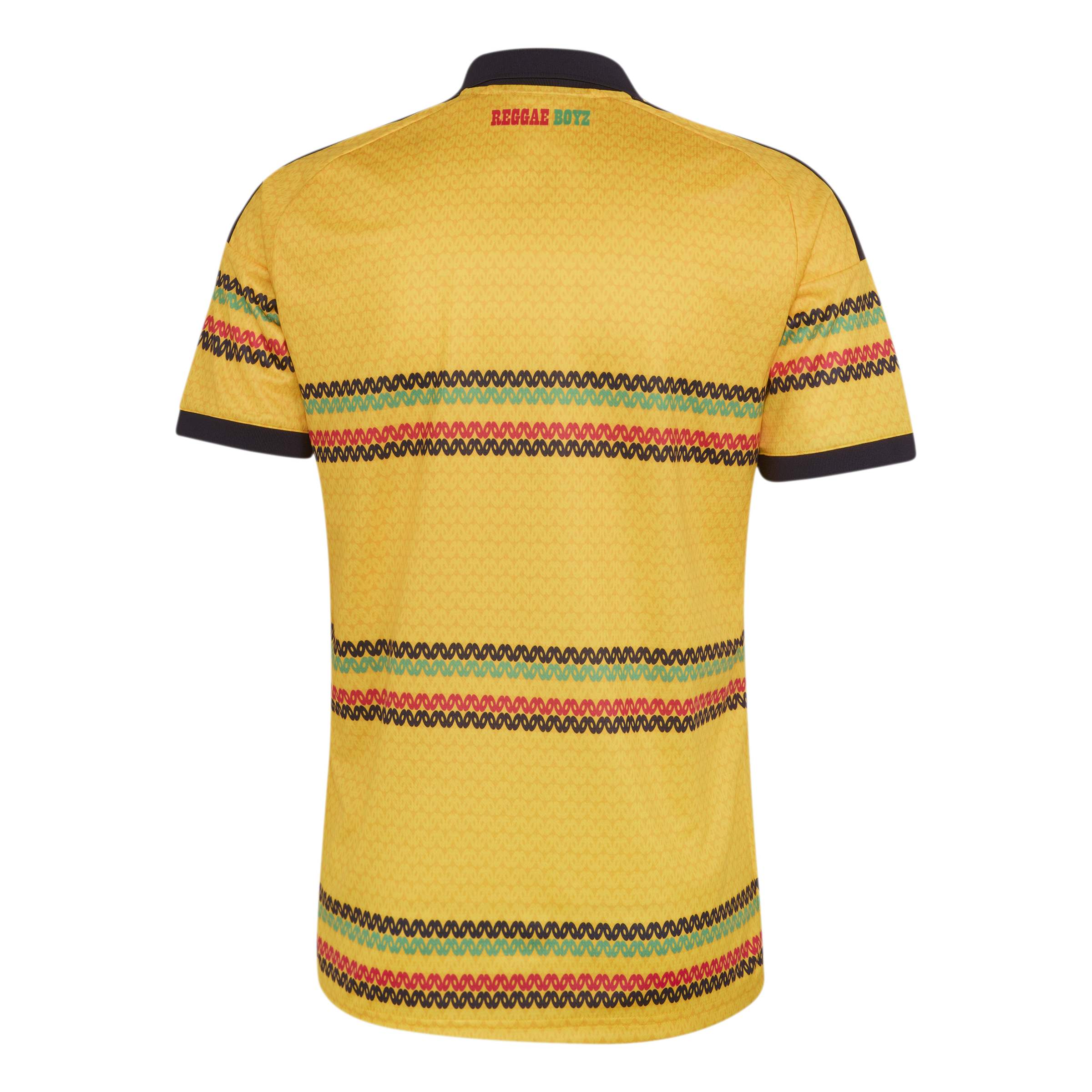 Jamaica National Team FIFA Adidas Men's Yellow 2026 Replica Home Jersey