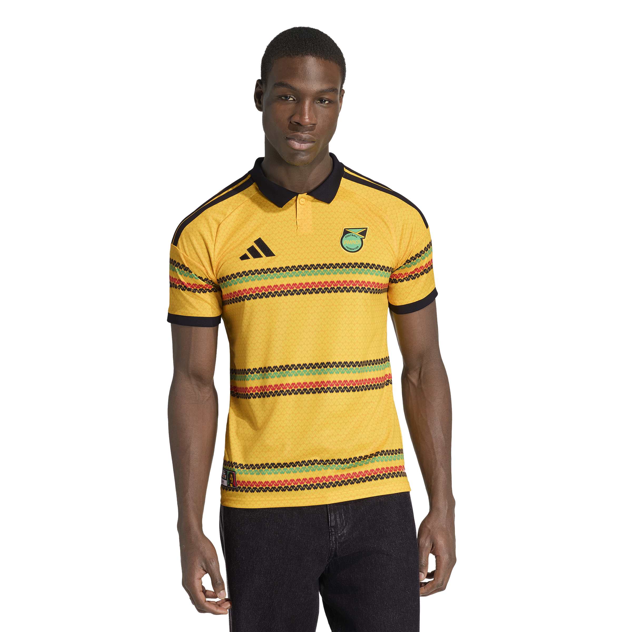 Maillot Domicile Réplique Jaune Homme FIFA Adidas Équipe Nationale de Jamaïque 2026