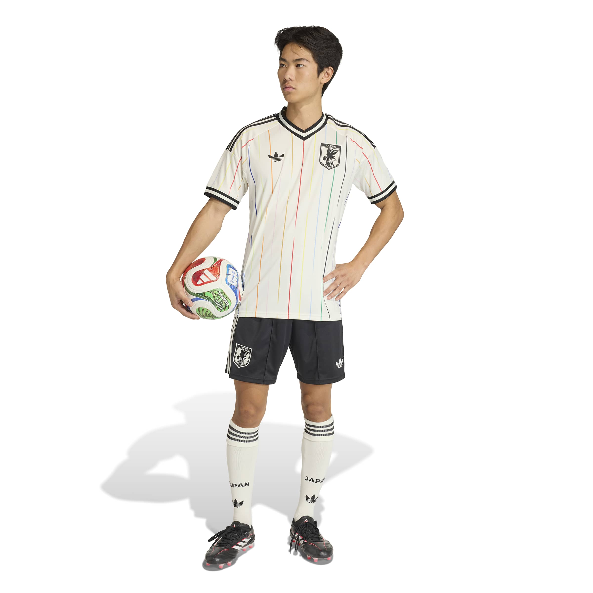 Japan National Team FIFA Adidas Men's Off-White 2026 Replica Away Jersey