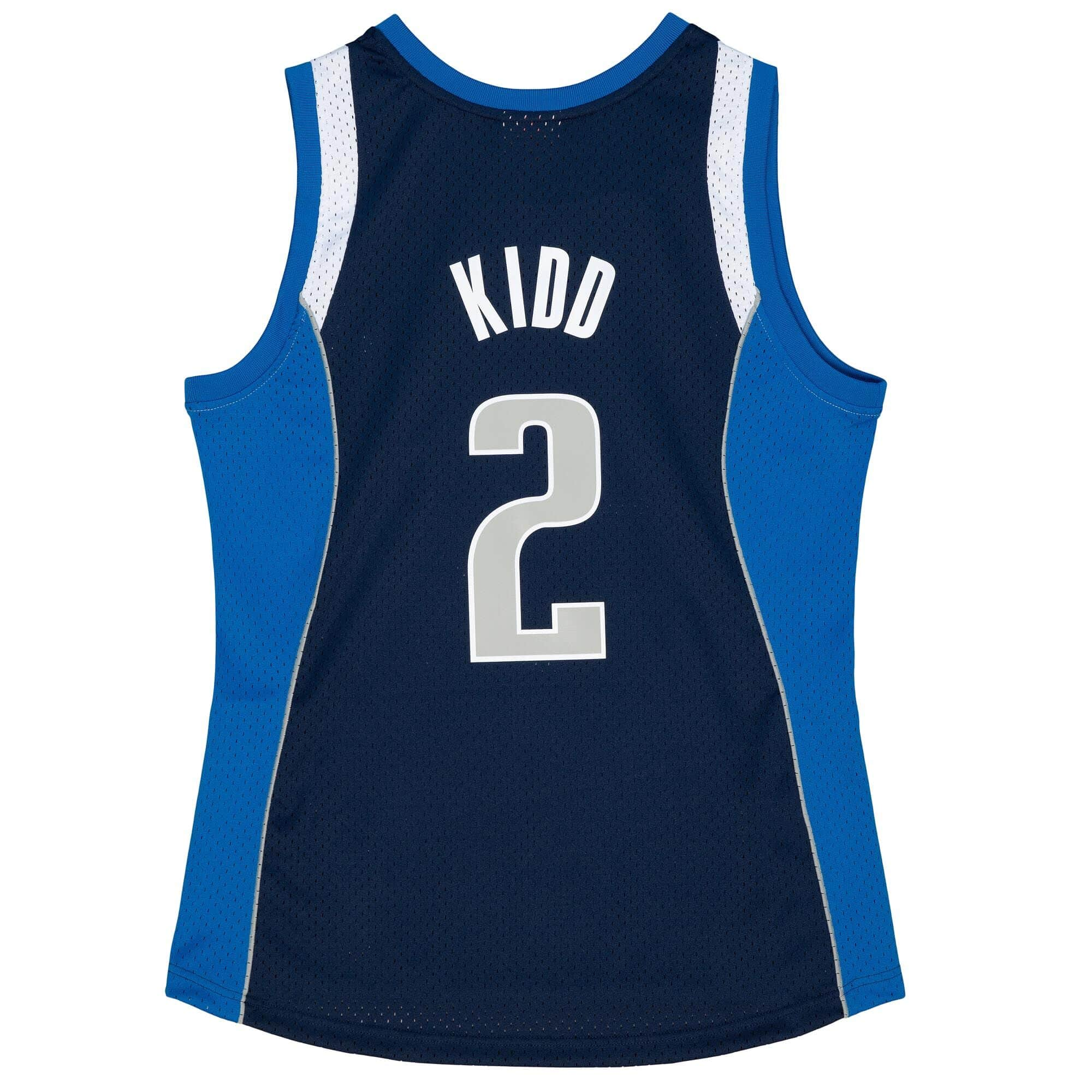 Jason Kidd Dallas Mavericks NBA Mitchell & Ness Homme Bleu Marine 2011-12 Hardwood Classics Swingman Maillot