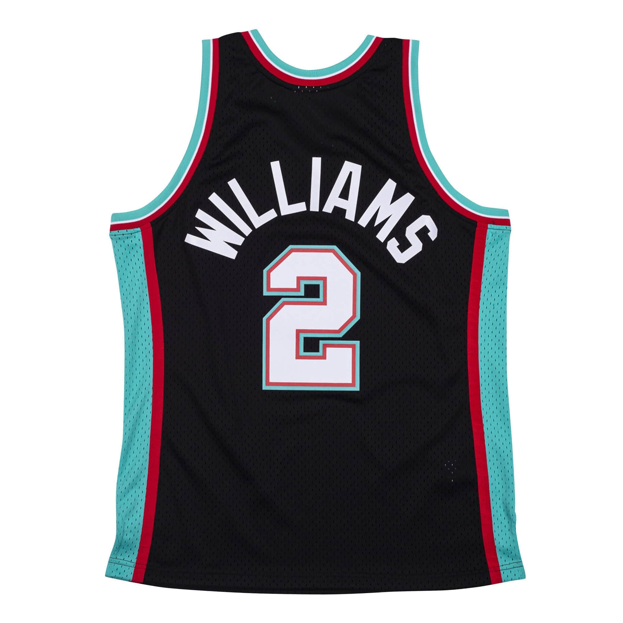 Jason Williams Memphis Grizzlies NBA Mitchell & Ness Maillot Swingman Hardwood Classics noir 2001-02 pour homme