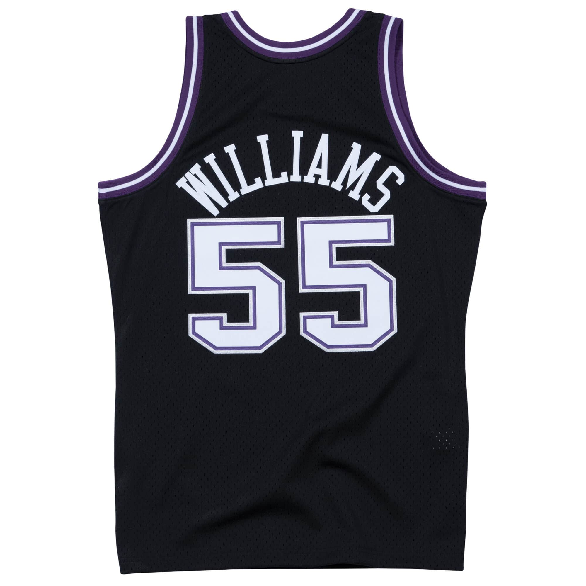 Jason Williams Sacramento Kings NBA Mitchell & Ness Maillot Swingman Noir 2000-01 Hardwood Classics pour Homme