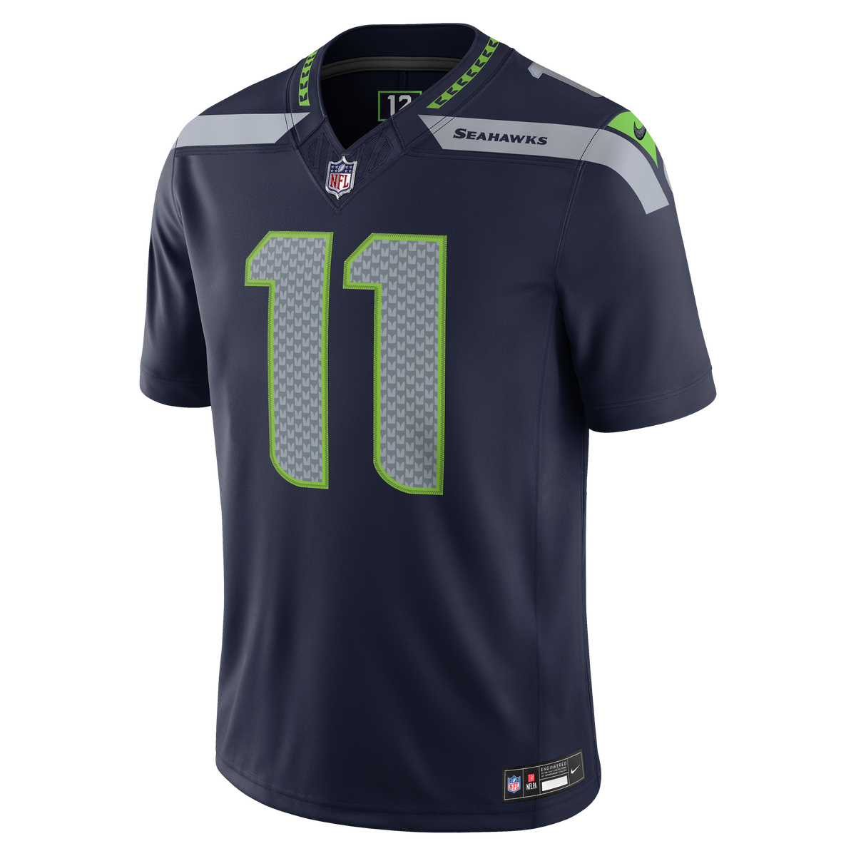 Jaxon Smith-Njigba Seattle Seahawks NFL Nike Men's Purple Vapor F.U.S.E. Limited Player Sewn Jersey