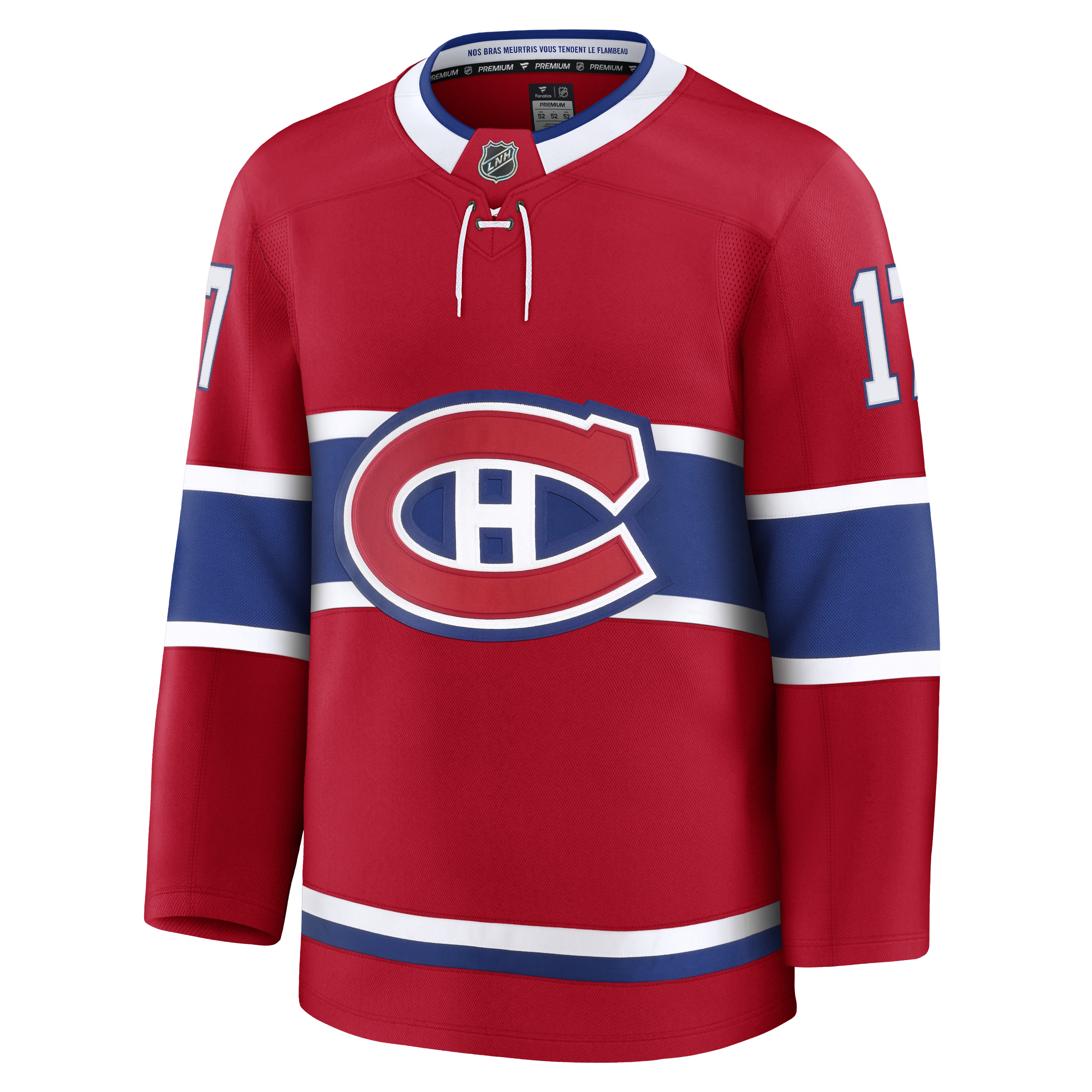 Josh Anderson Montreal Canadiens NHL Fanatics Branded Men's Red Pro-Stitched Premium Jersey