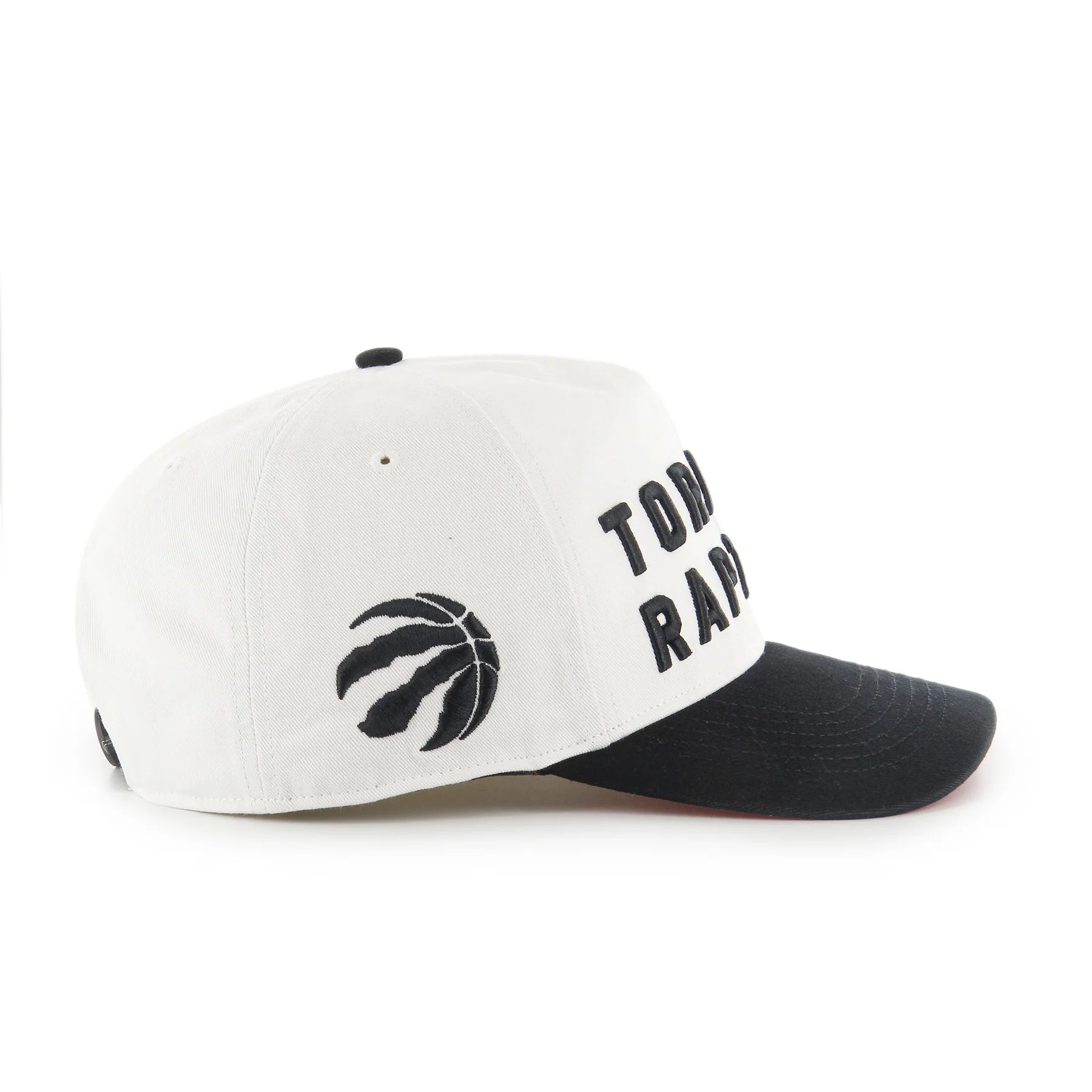 Toronto Raptors NBA 47 Brand Men's Double Header Script Shot Hitch Snapback Hat